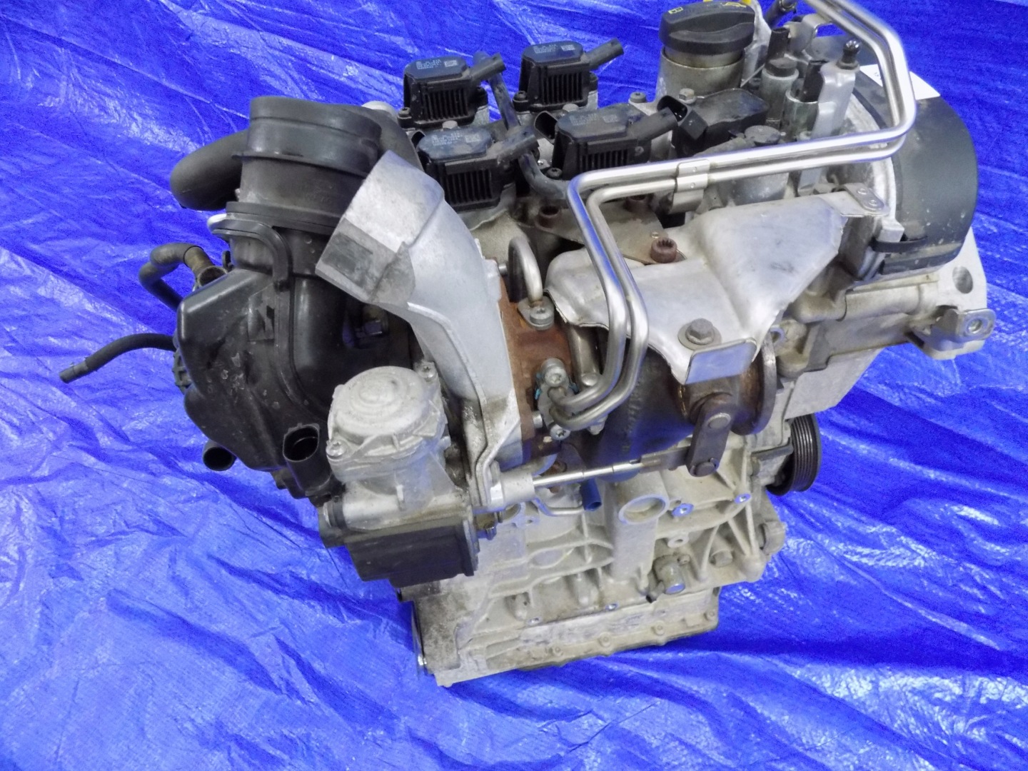 engine complete CPT AUDI A3 8V 1,4TFSI 14R turbina bdb