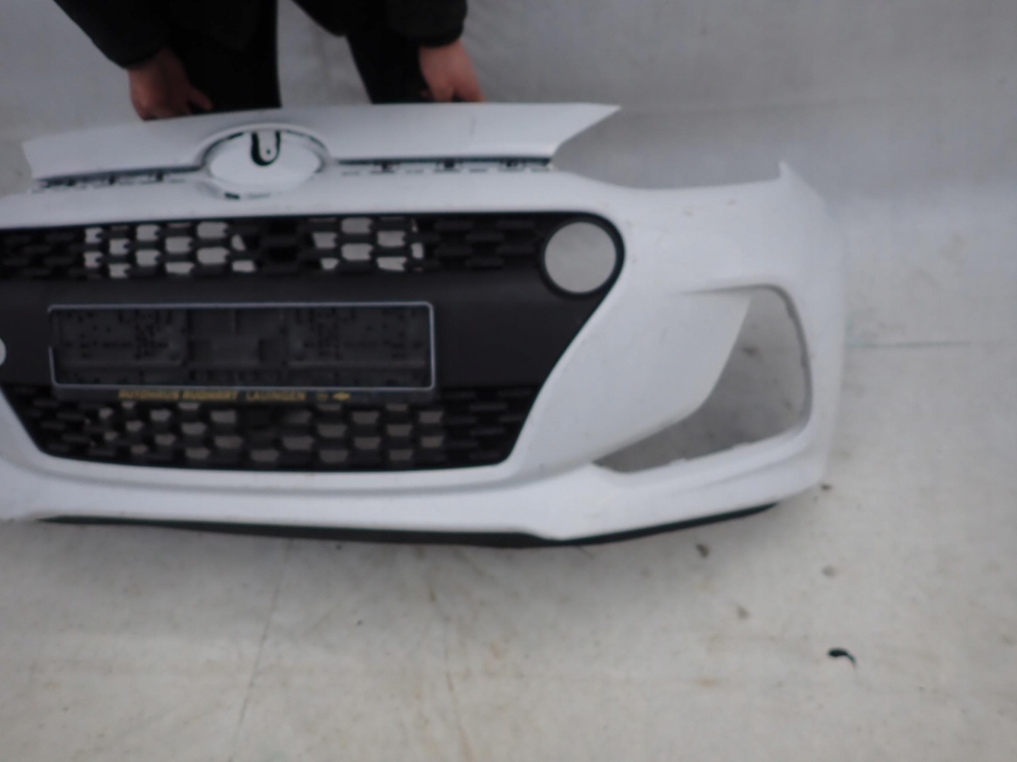 HYUNDAI I10 II LIFT 16-19 bumper front front