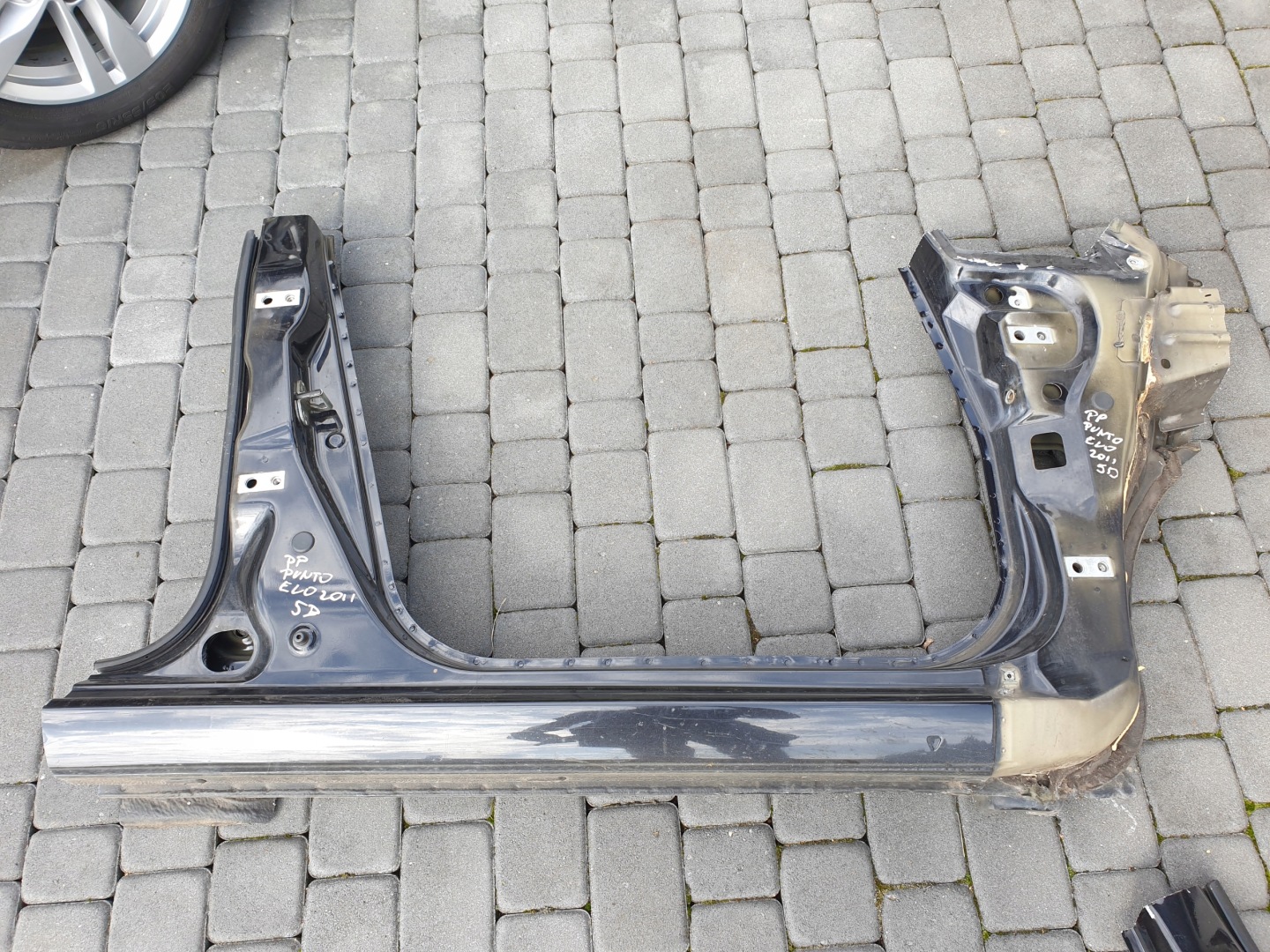 pillar threshold right quarter FIAT PUNTO EVO 2009- 5 door