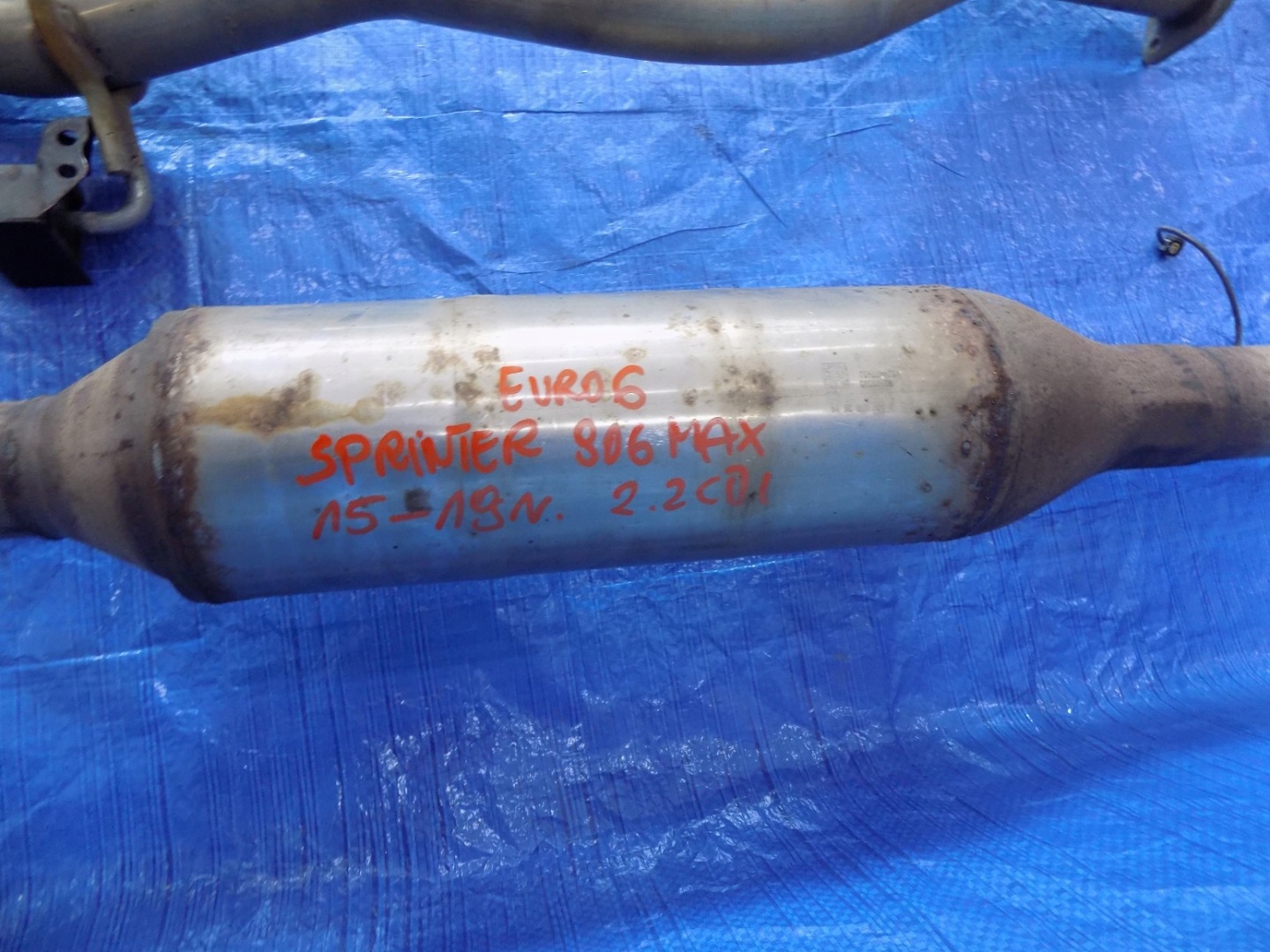 muffler, exhaust SPRINTER 906 MAX 14-19R EURO 6 2,2CD