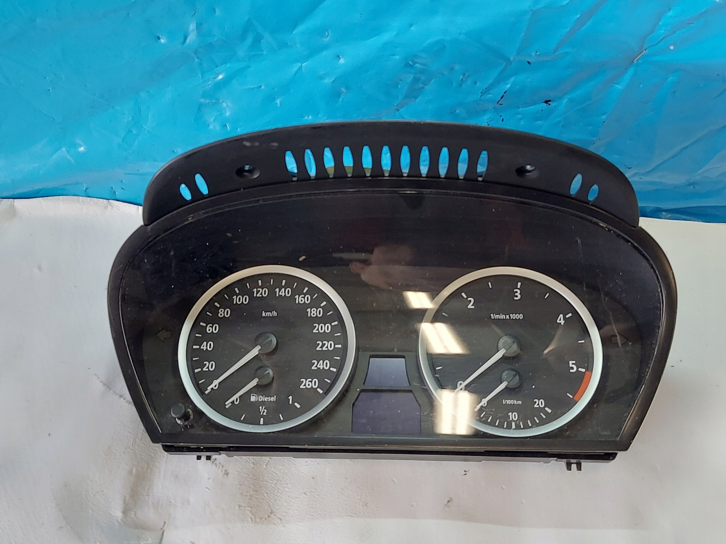 dials clock BMW 5 E61 535D 62116974576