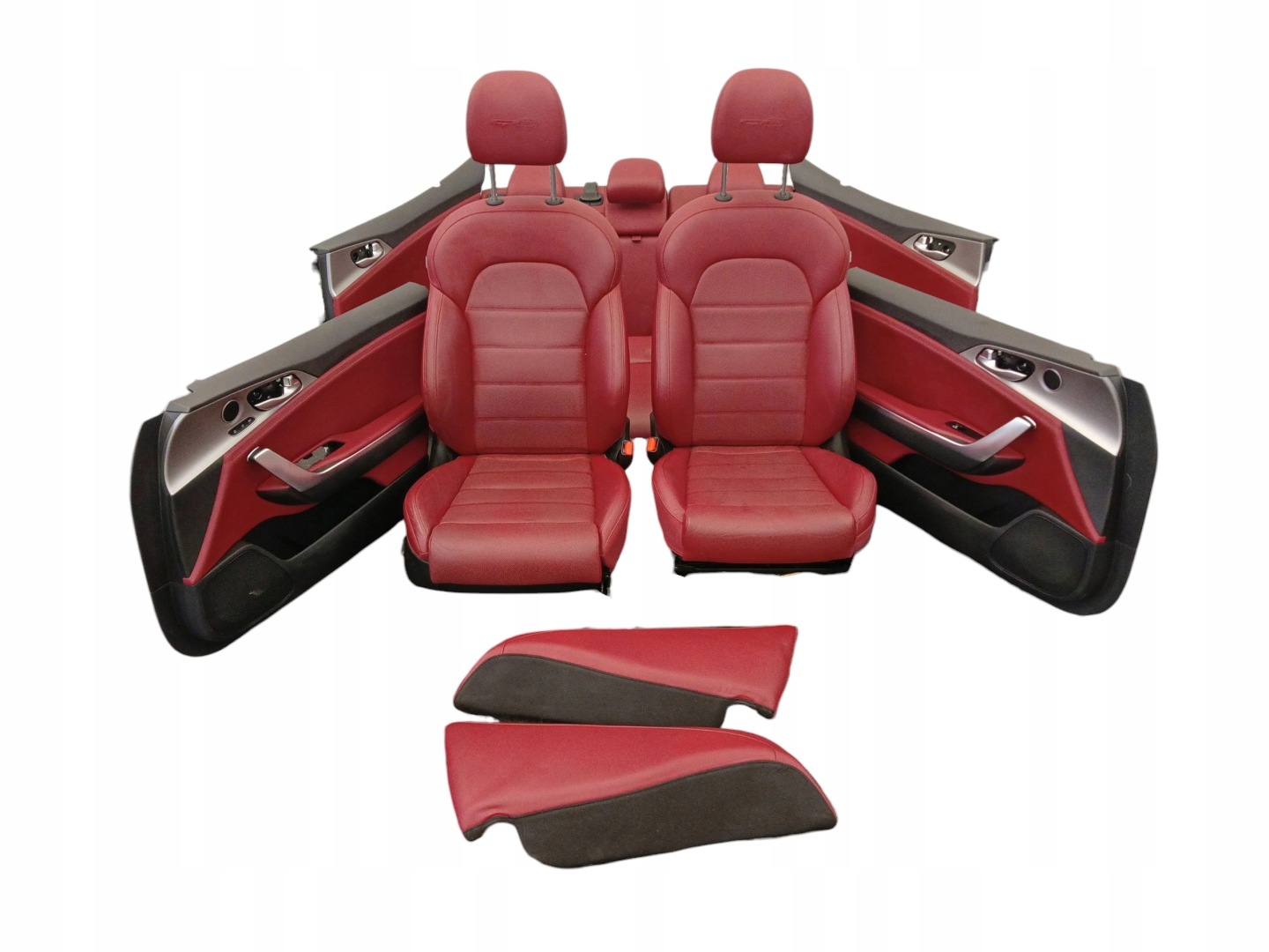 seats rear part side leather KOMPLET KIA STINGER UK ANGLIK