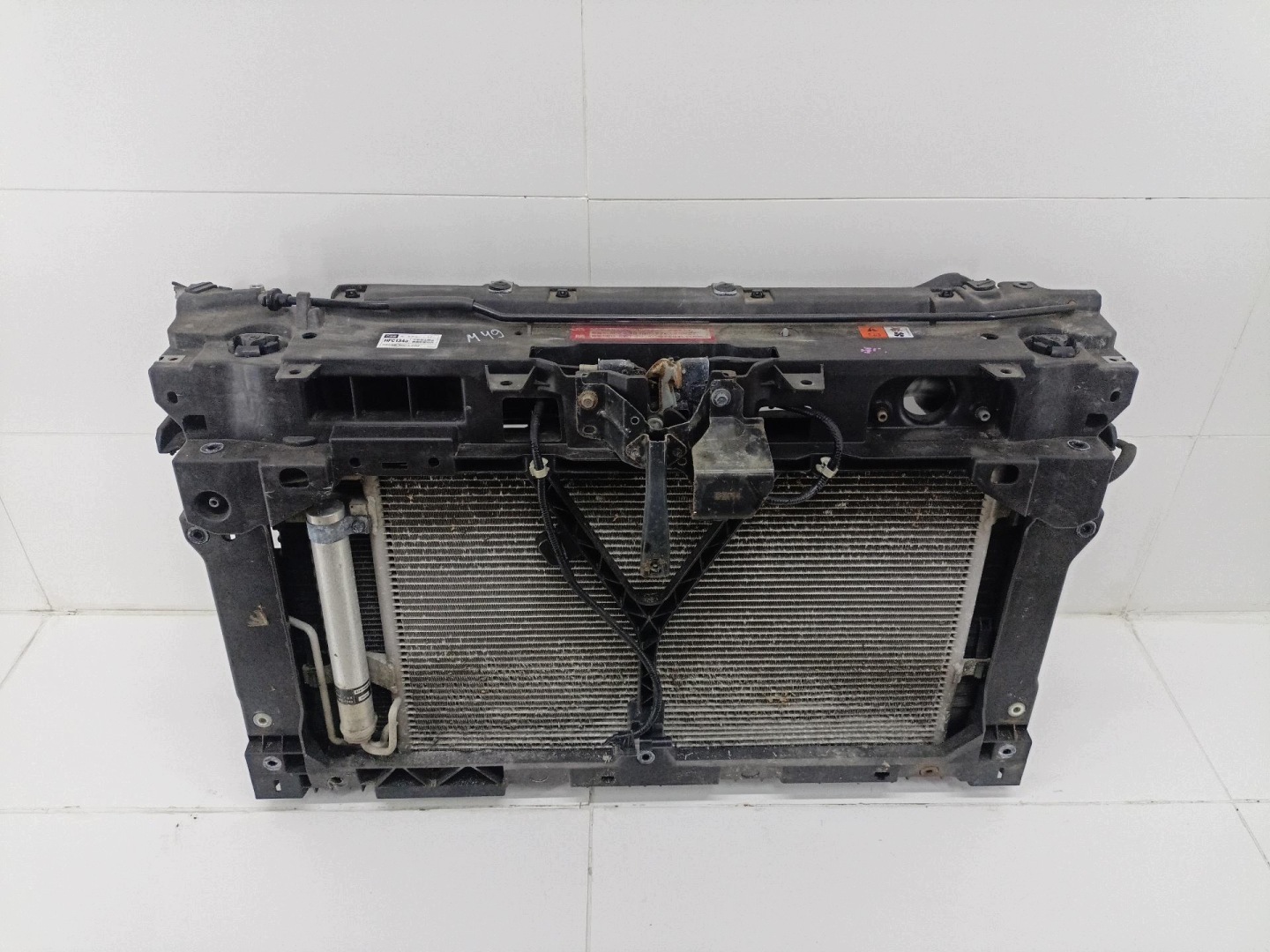 support panel for radiators pillar iron Mazda 3 2 BL 2010 0130307100