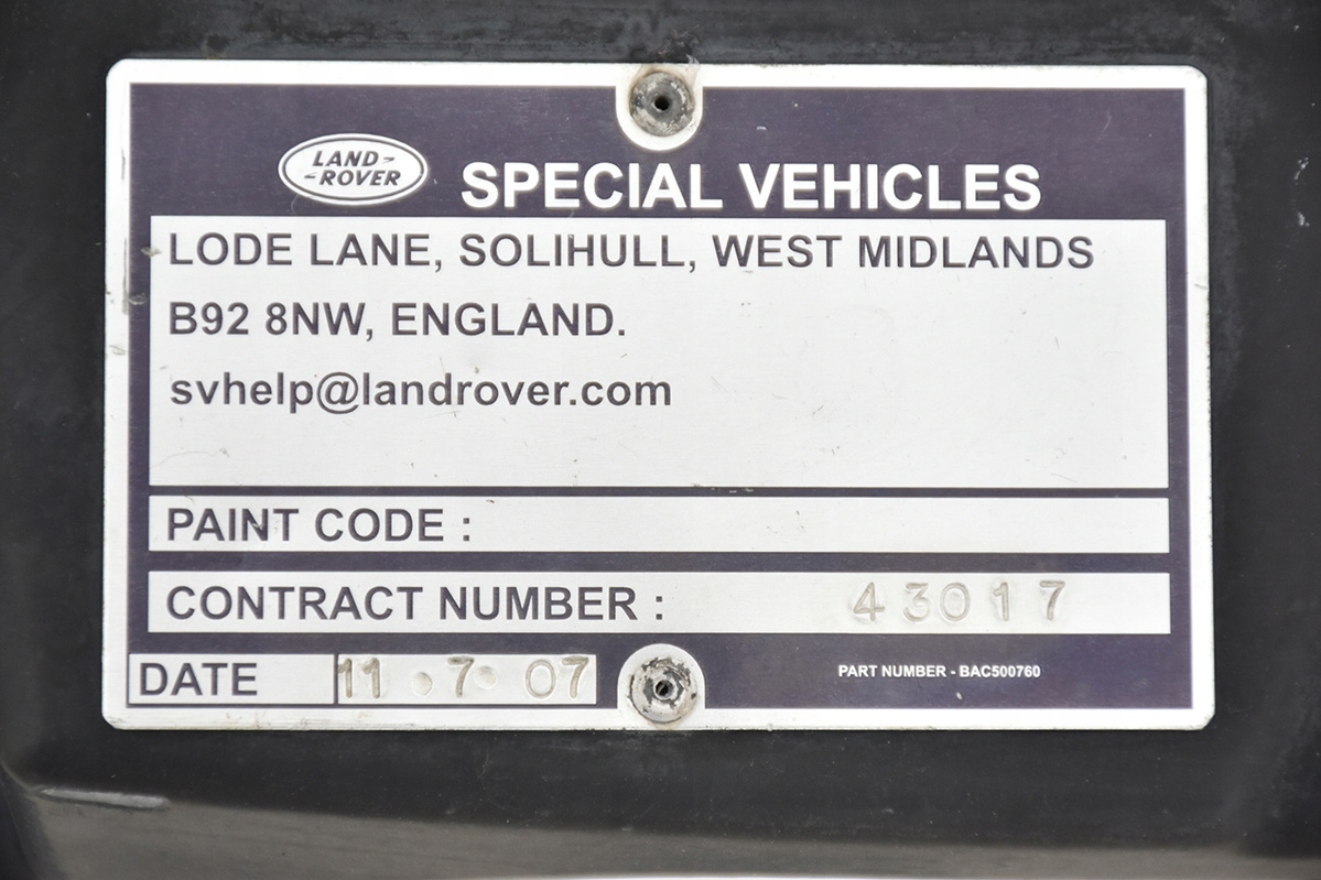 příčka, stěna přední LAND ROVER DISCOVERY III