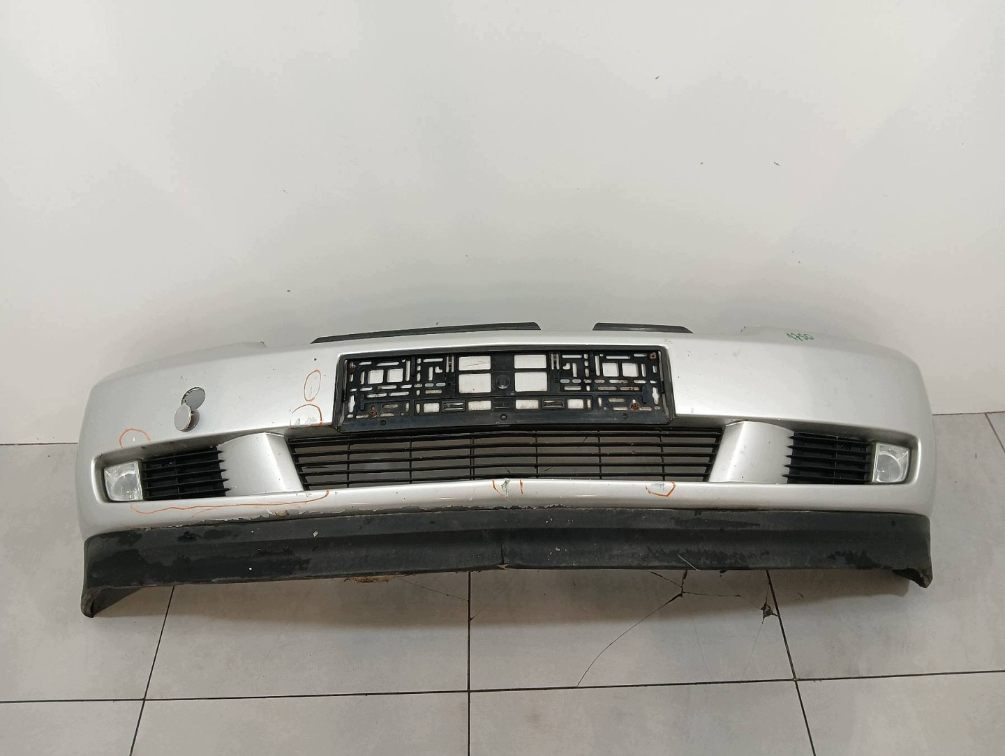 bumper front SREBRNY Opel Vectra III (2002-2008) C