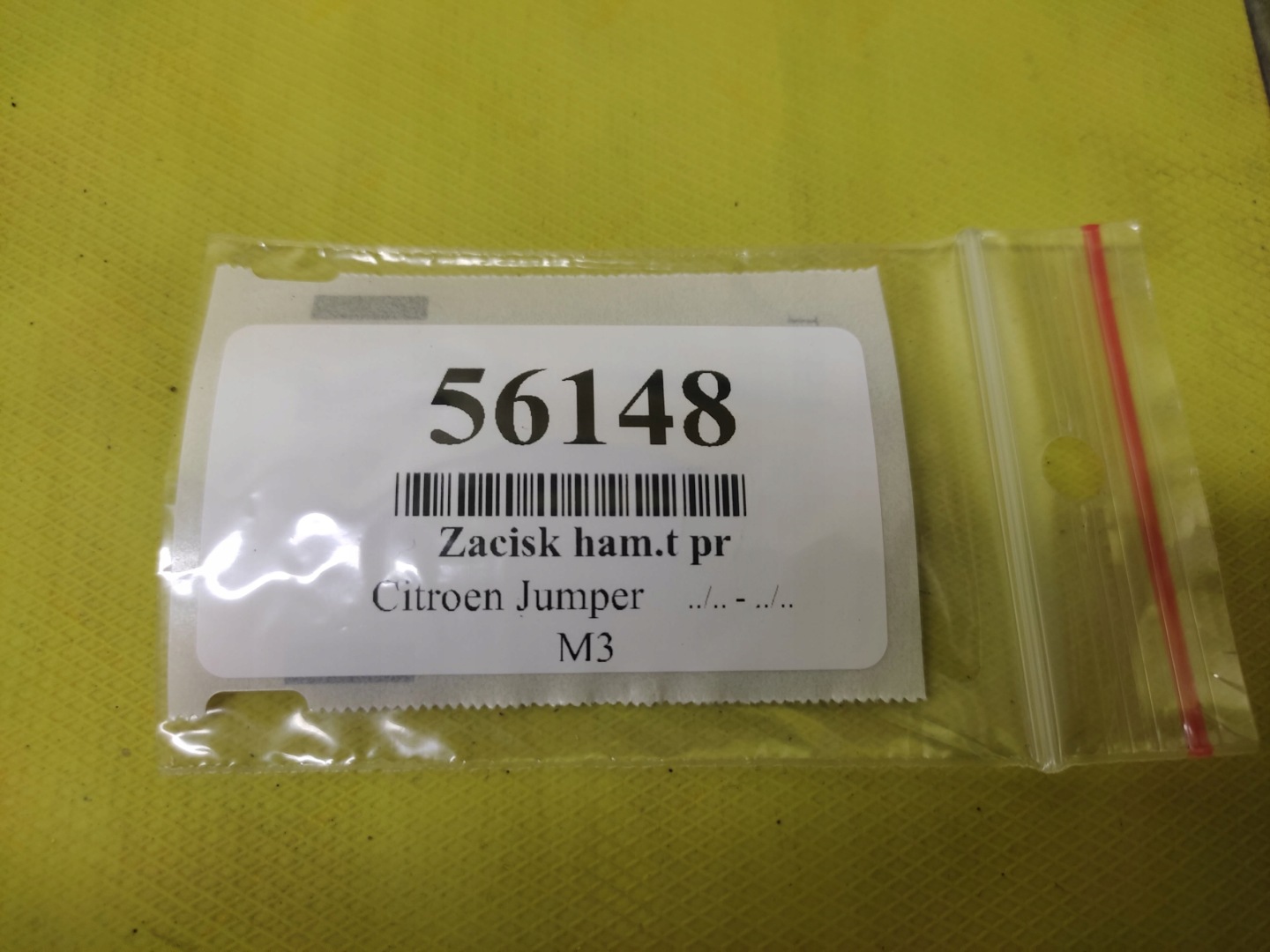 CITROEN JUMPER III 2.2 caliper brake right rear part