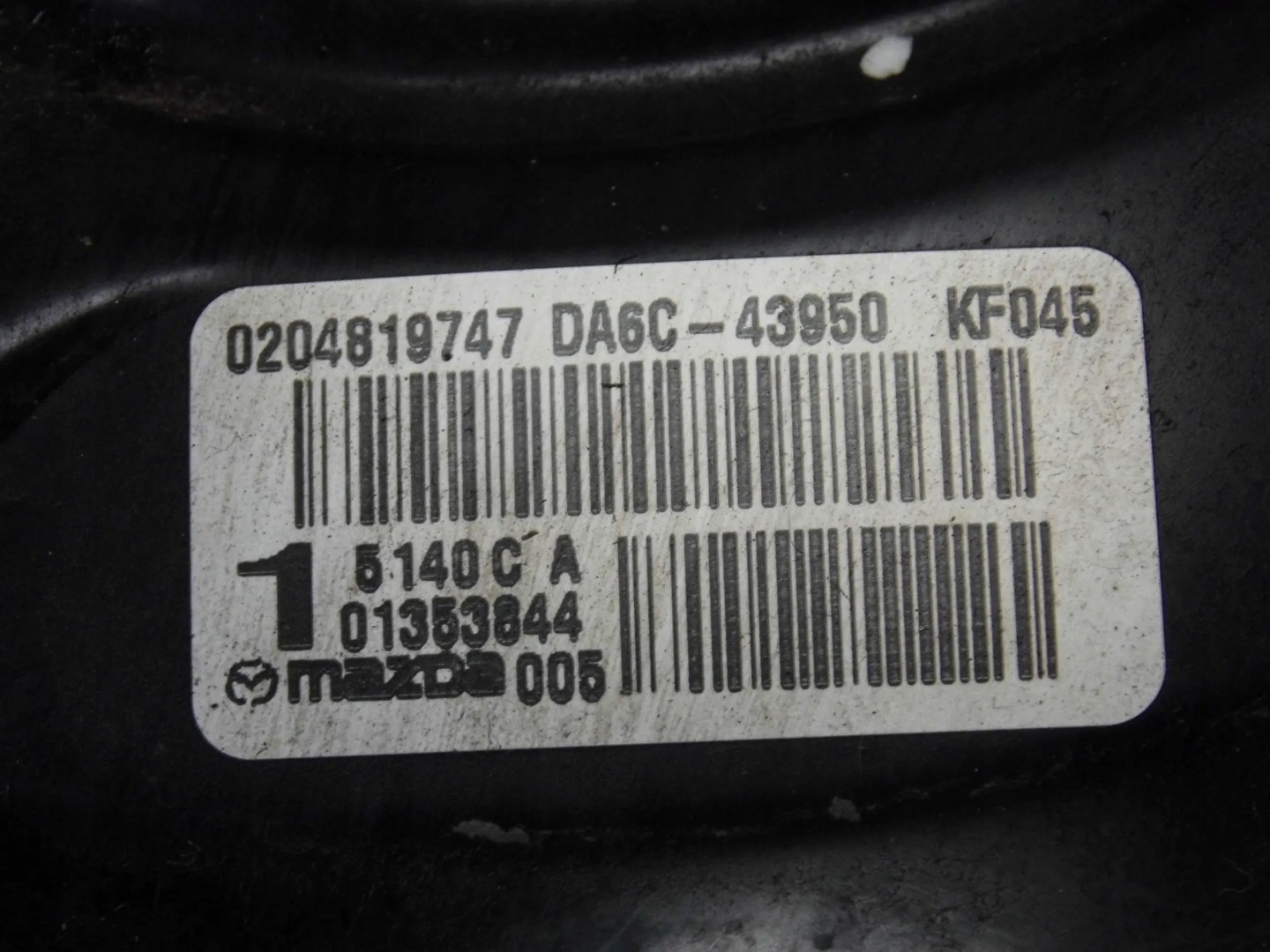 Mazda 2 DJ 2014+ 1.5 BENZ servo brake pump DA6C-43950