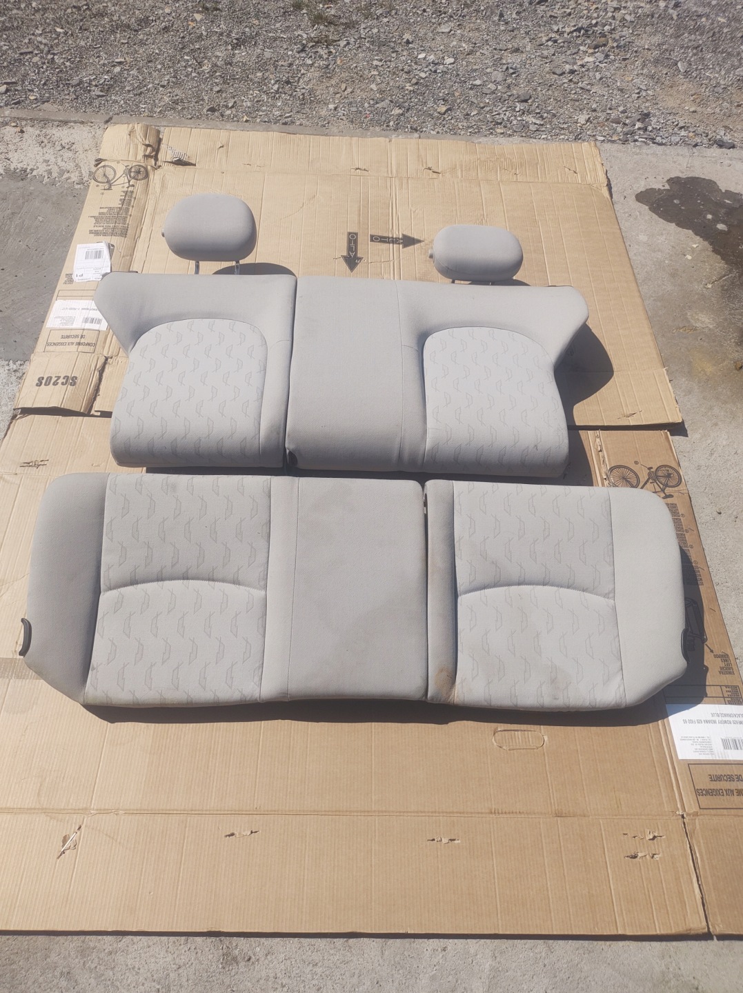 MERCEDES W203 Sitz Sitz heck COUPE