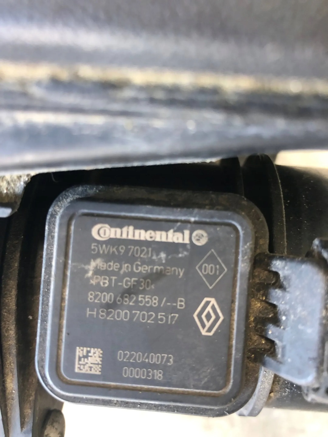 Gehäuse filter luft RENAULT SCENIC III 8200947663