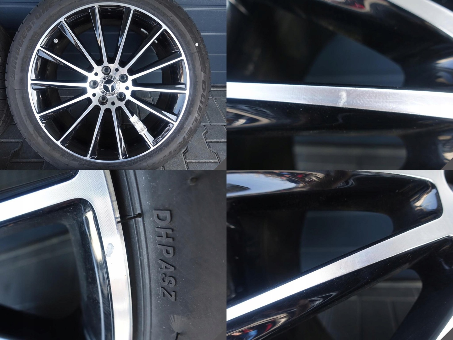 MERCEDES GLC X253 C253 AMG wheels discs LATO 20 8MM