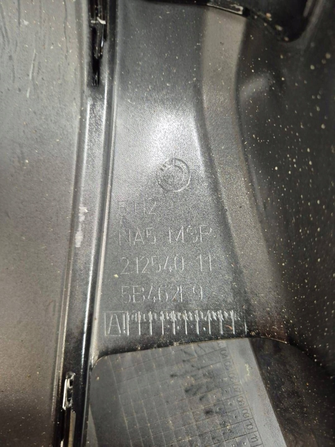 bumper BMW iX3 NA5 25- rear part rear m-packet ELECTRIC