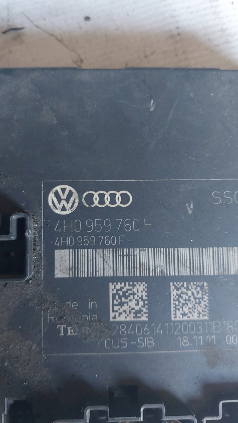 modul Bedienteil SITZ AUDI A8 D4 S8 4H 4H0959760F