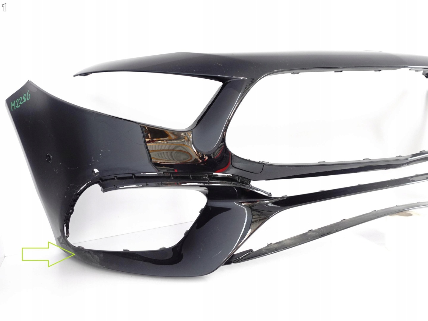 MERCEDES A-KLASA W177 45 A45 AMG 18- bumper front *PDC*