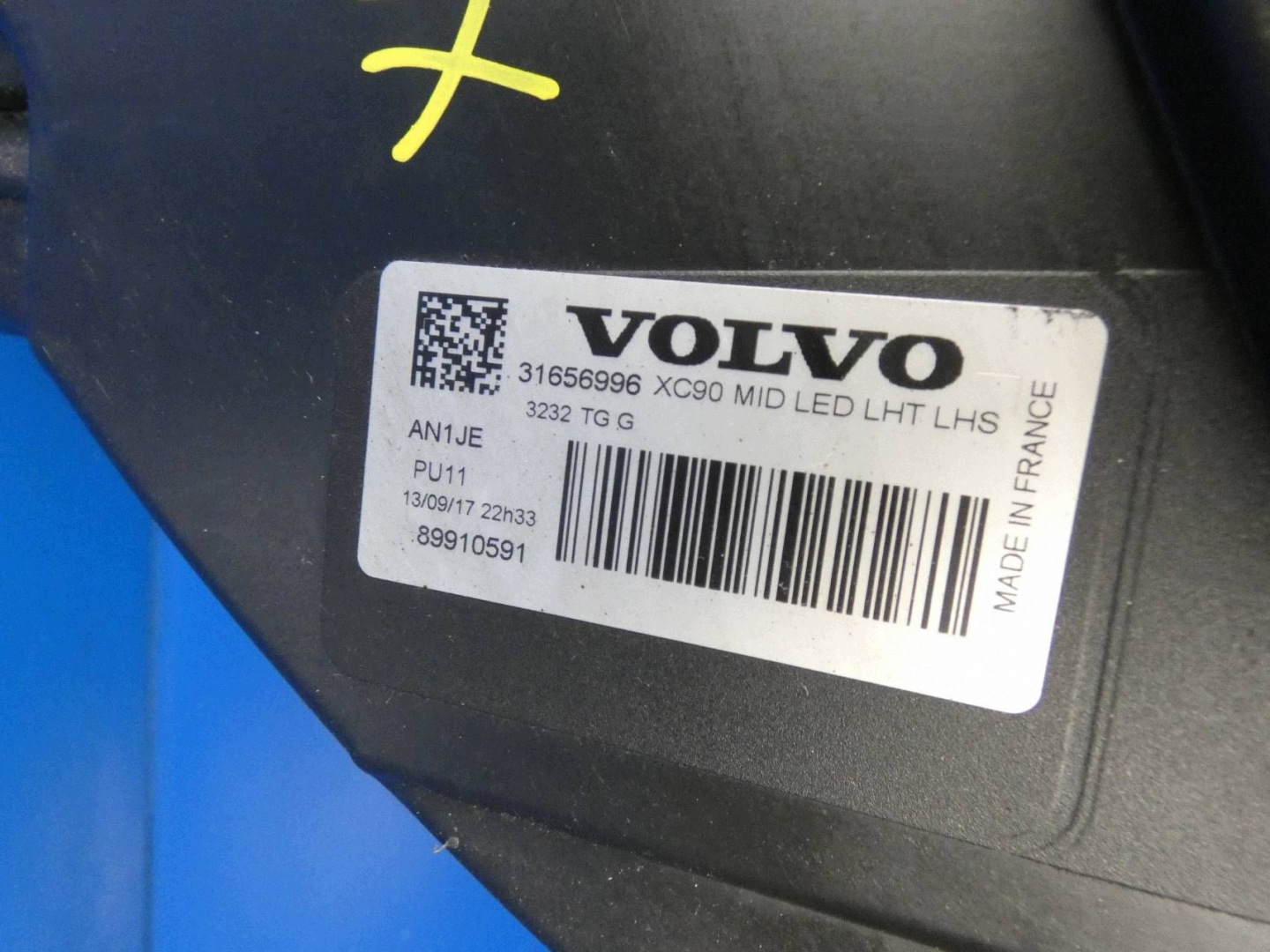 VOLVO XC90 II light LED left front - WERSJA ANGIELSKA