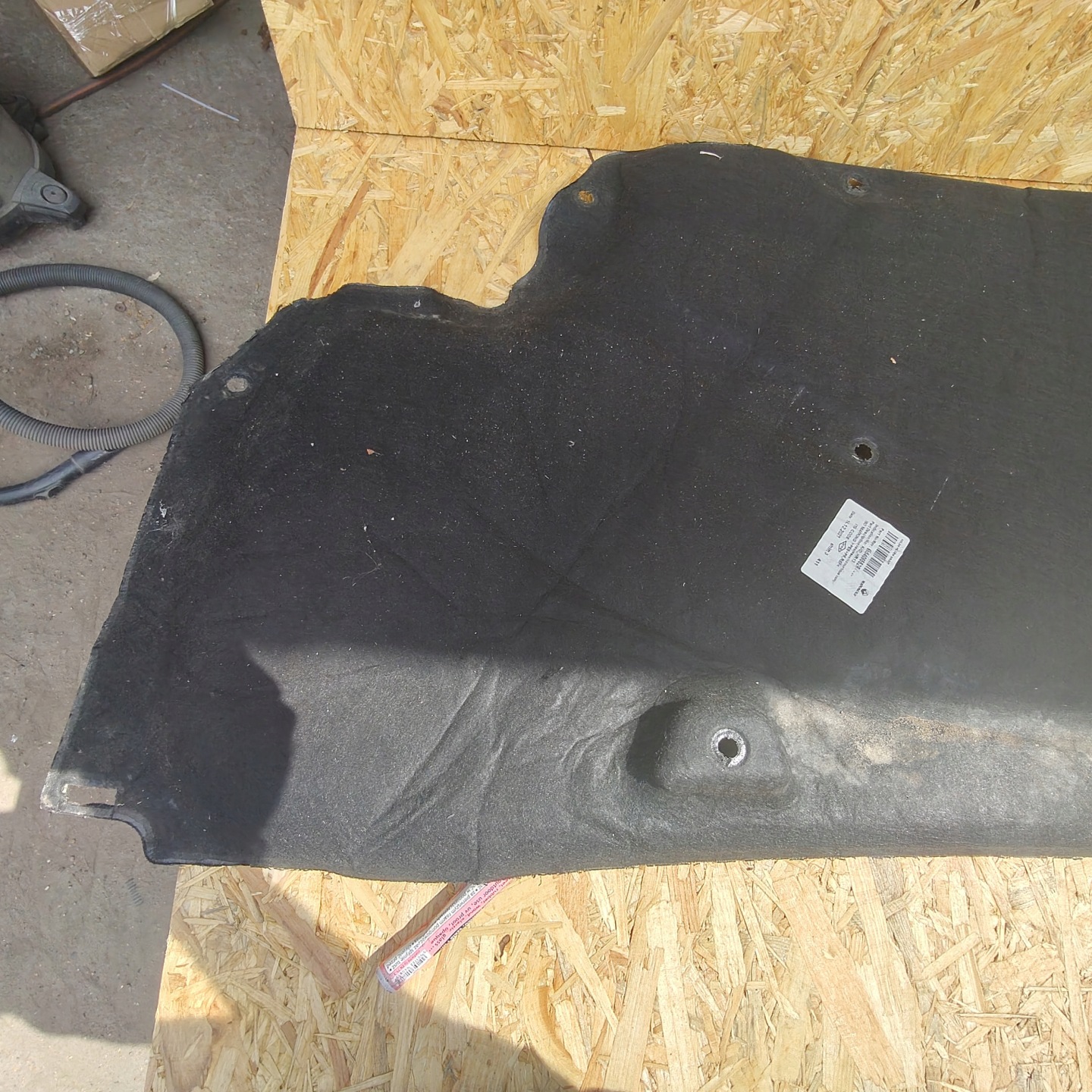 soundproofing bonnets DACIA DUSTER II 658406552R