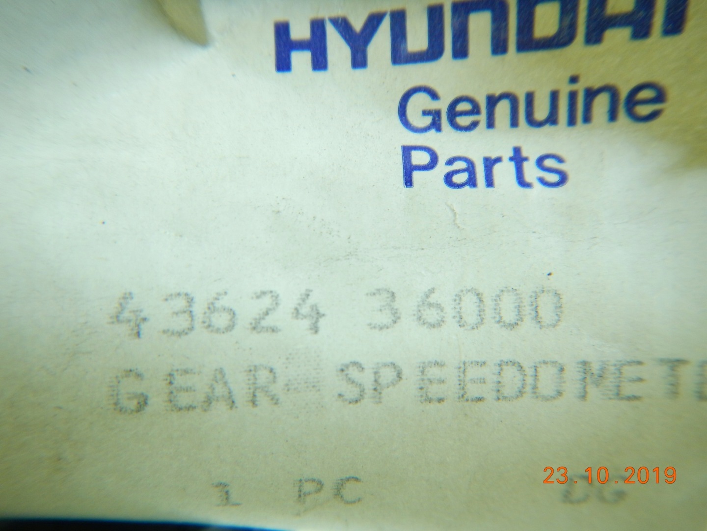 cam PREDKOSCIOMIERZA HYUNDAI ACCENT ELANTRA / 4362436000