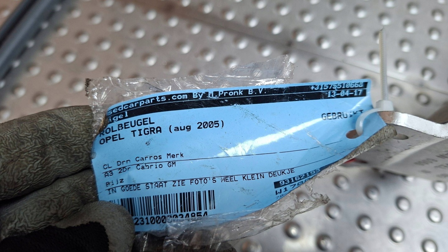 Blende Abdeckung ZAGLOWKOW 93162193 OPEL TIGRA B 2003