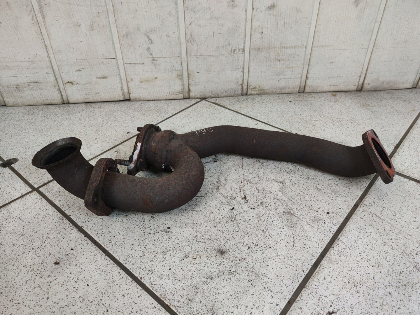 pipe exhaust Mazda CX-9 facelift 2012