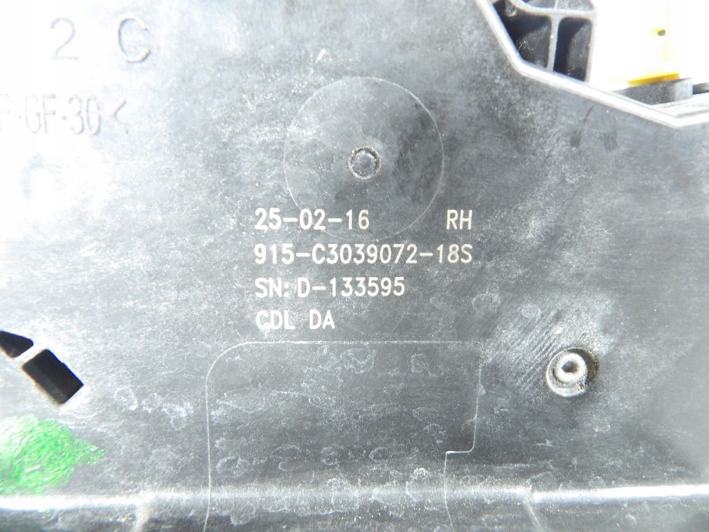 OPEL ASTRA K lock door front right 915-C3039072-18S