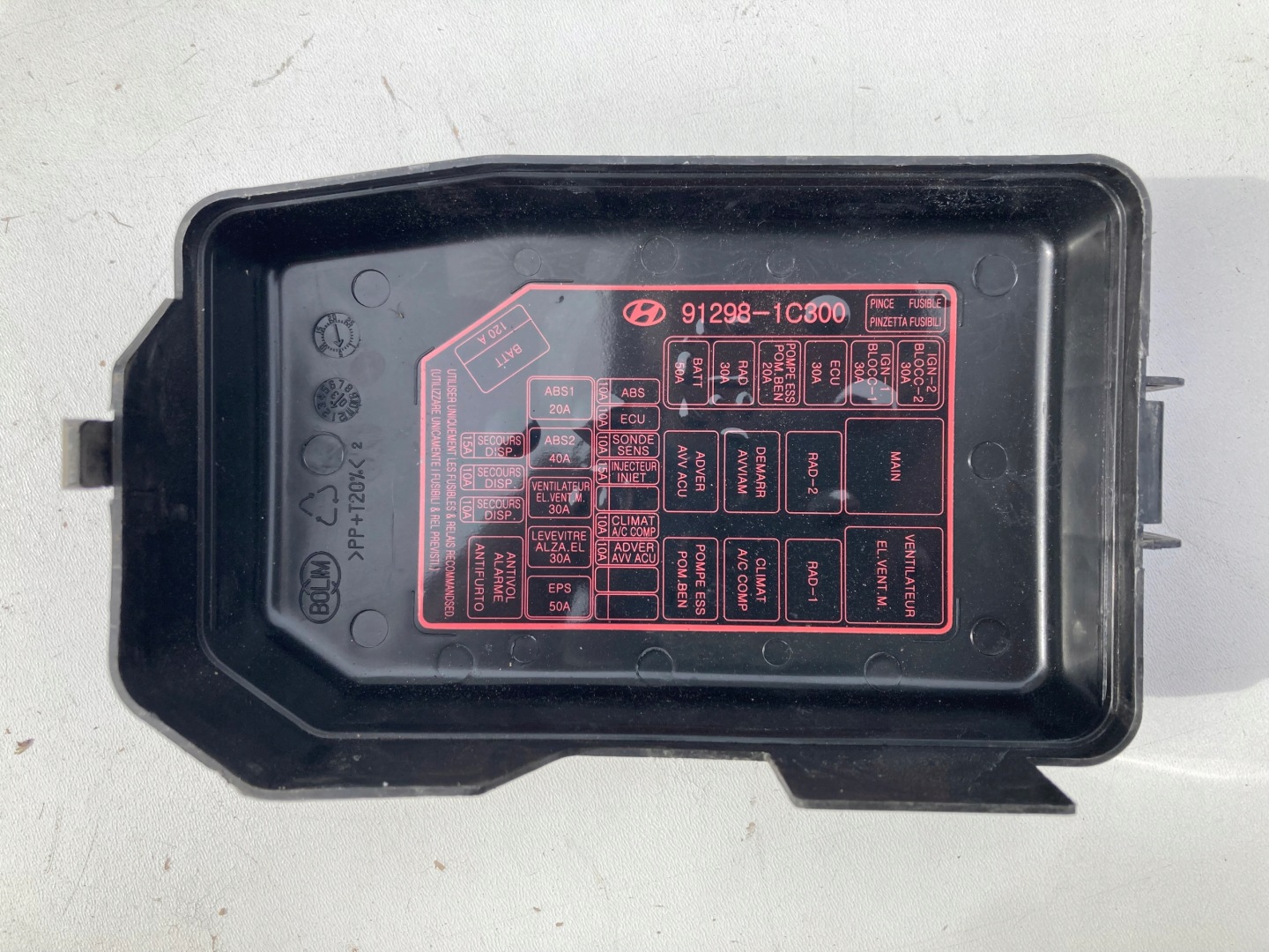 Module fusibles BSM HYUNDAI GETZ 91290-1C240