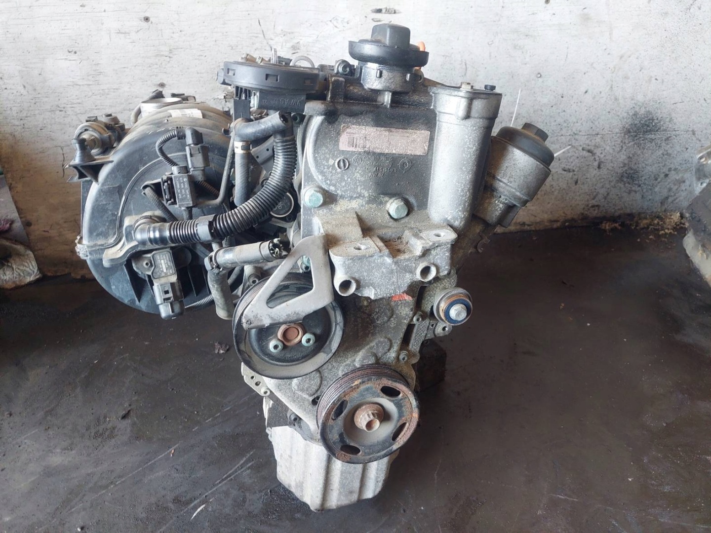 engine petrol AUDI A3 8P BLP 1.6 FSI