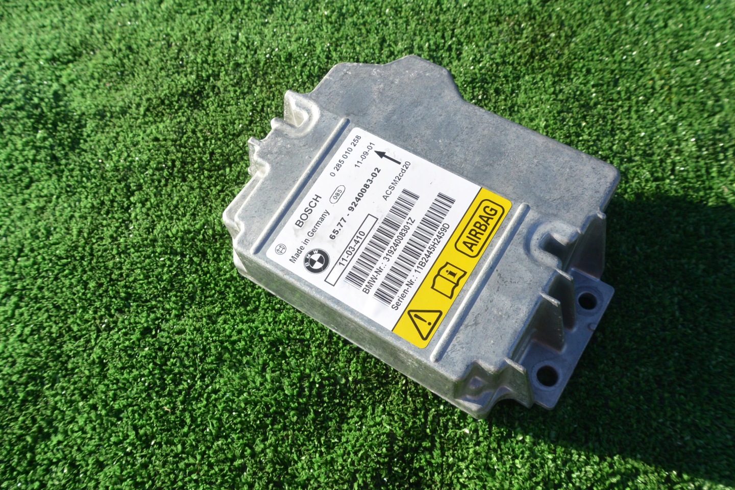 MODULO SENSOR AIRBAG BMW X5 X6 E70 E71 LCI