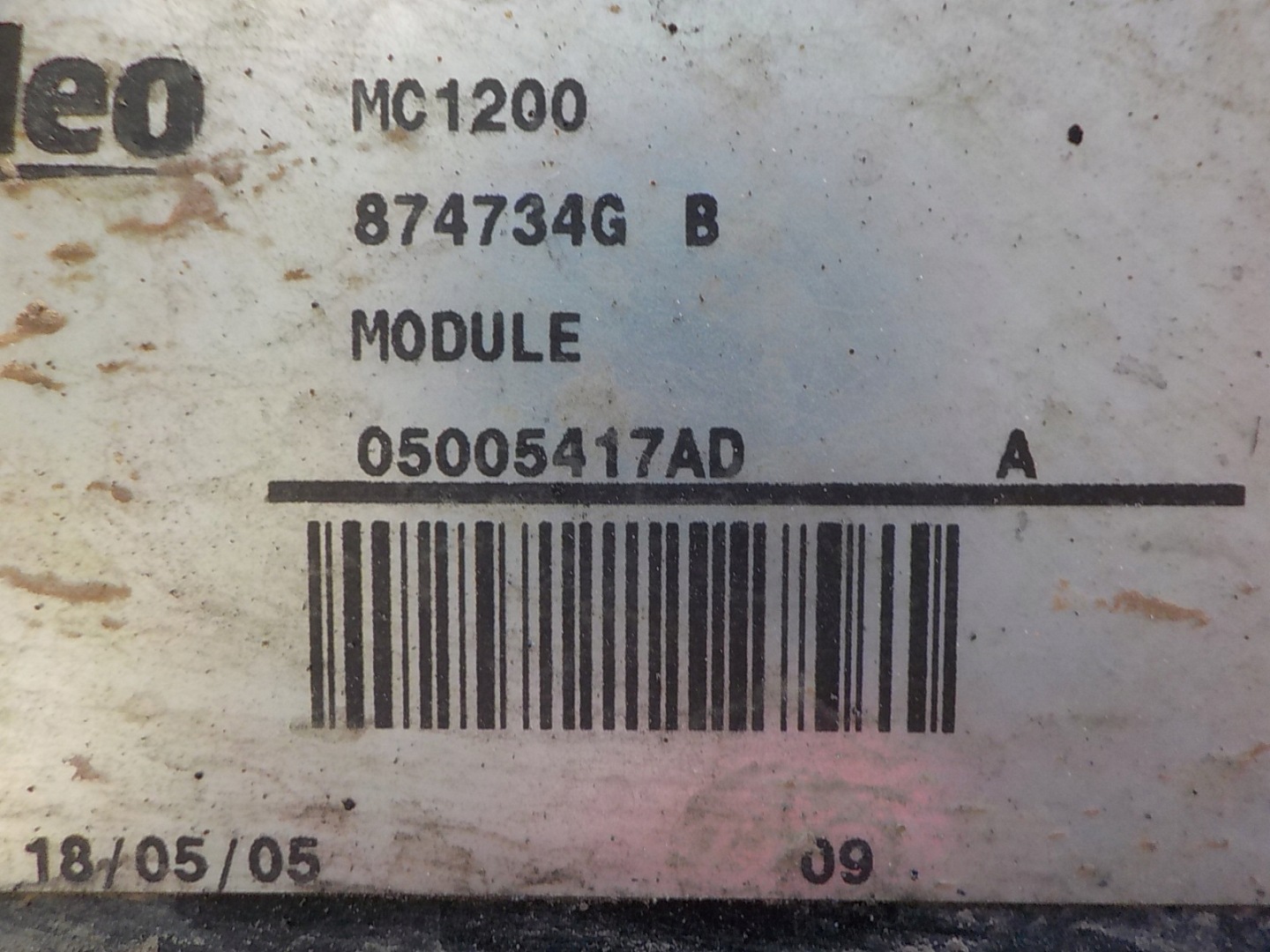 CHRYSLER VOYAGER IV 2.8 CRDI ORG VENTOLA modulo radiatore 05005417AD