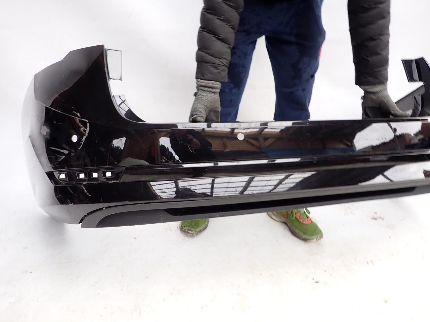 SKODA OCTAVIA IV 4 KOMBI 19-24 bumper rear part rear 4XPDC