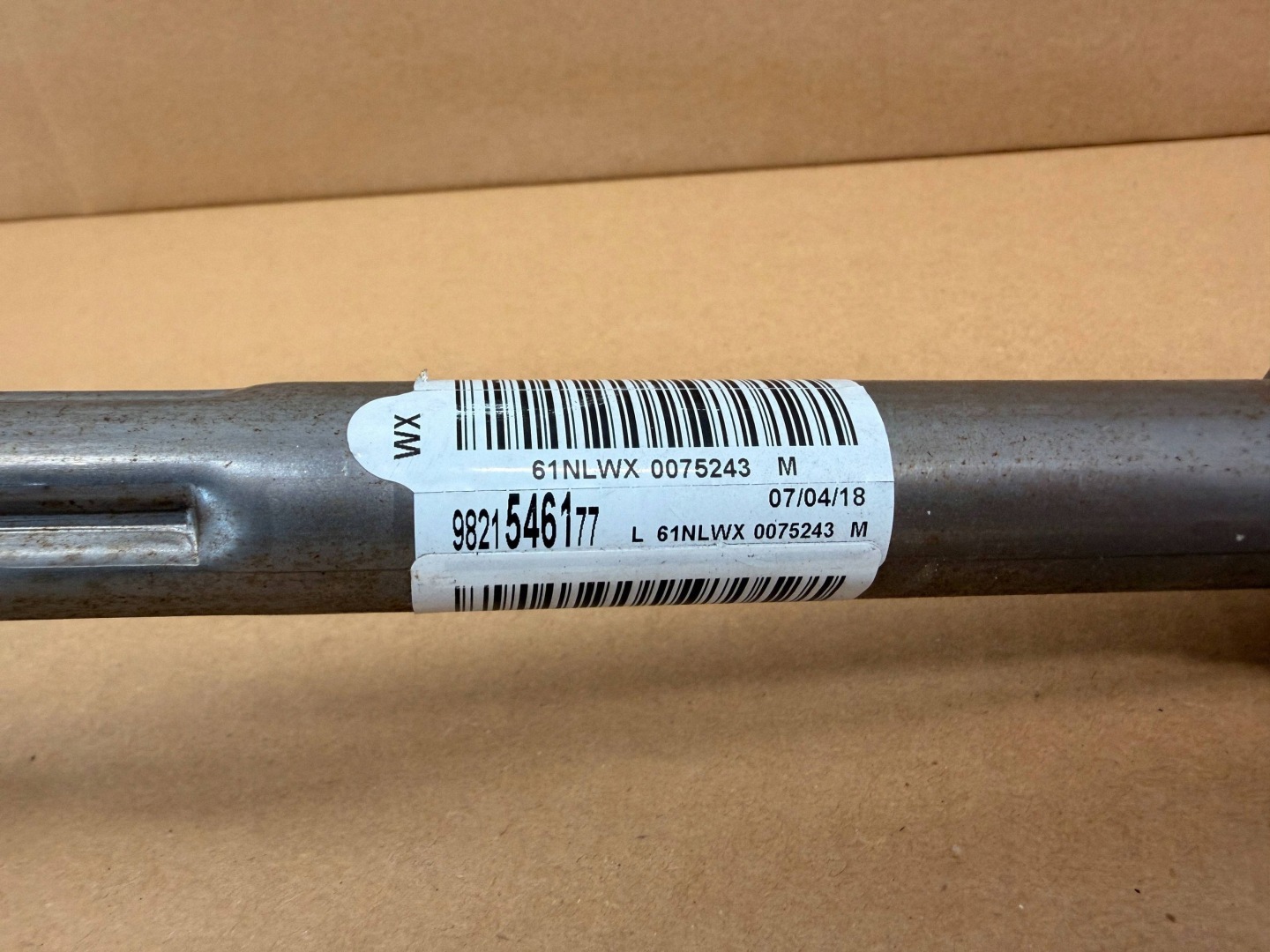 C3 Aircross steering wheel rod 9821546177