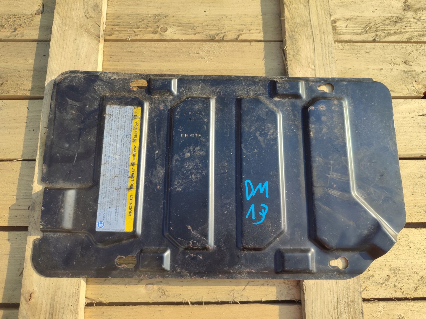 Blende Abdeckung AKUMULATORA MERCEDES SPRINTER W906 9066840118