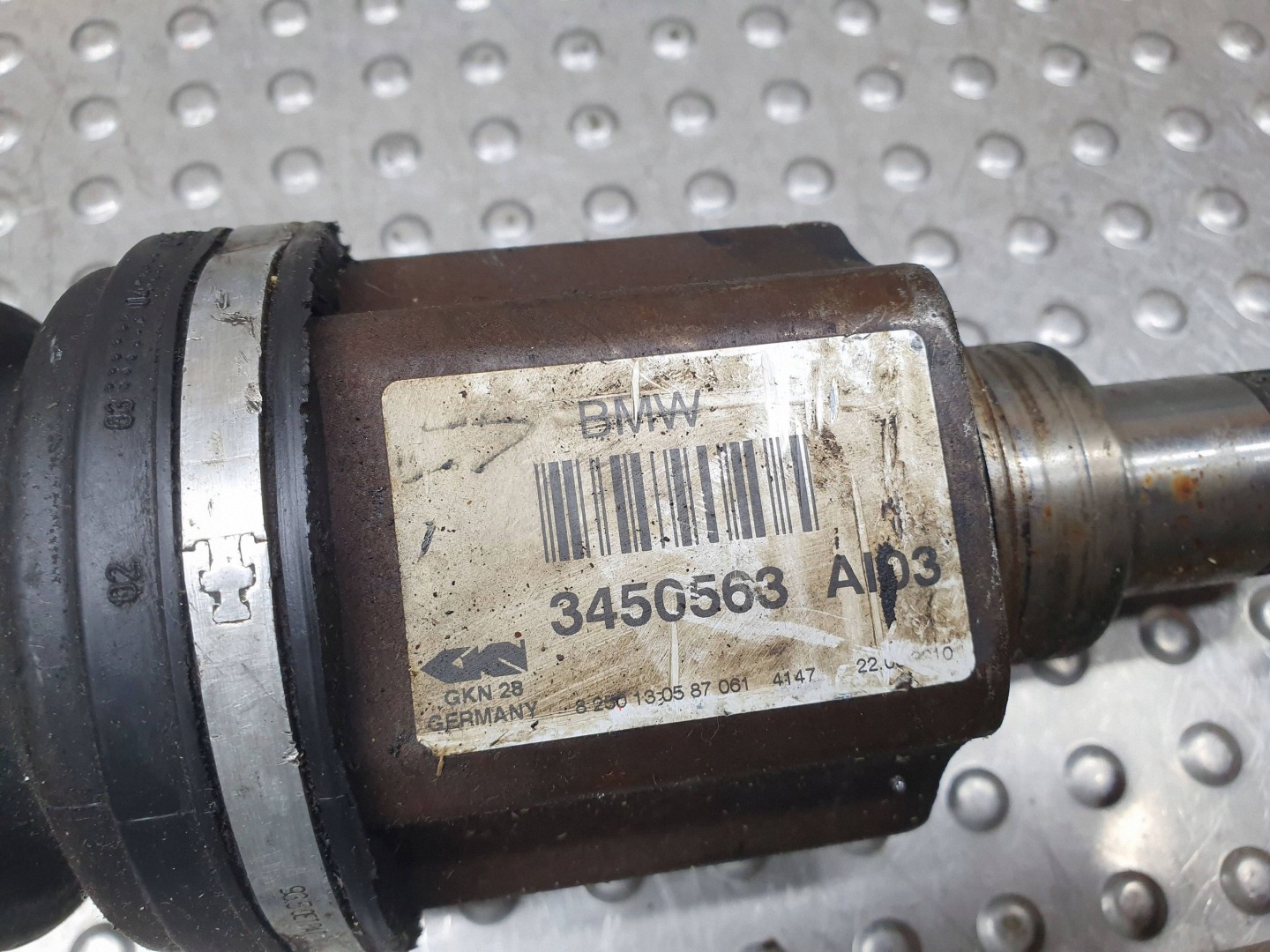 semi-axis left front 3450563 BMW X3 E83 LIFT N47