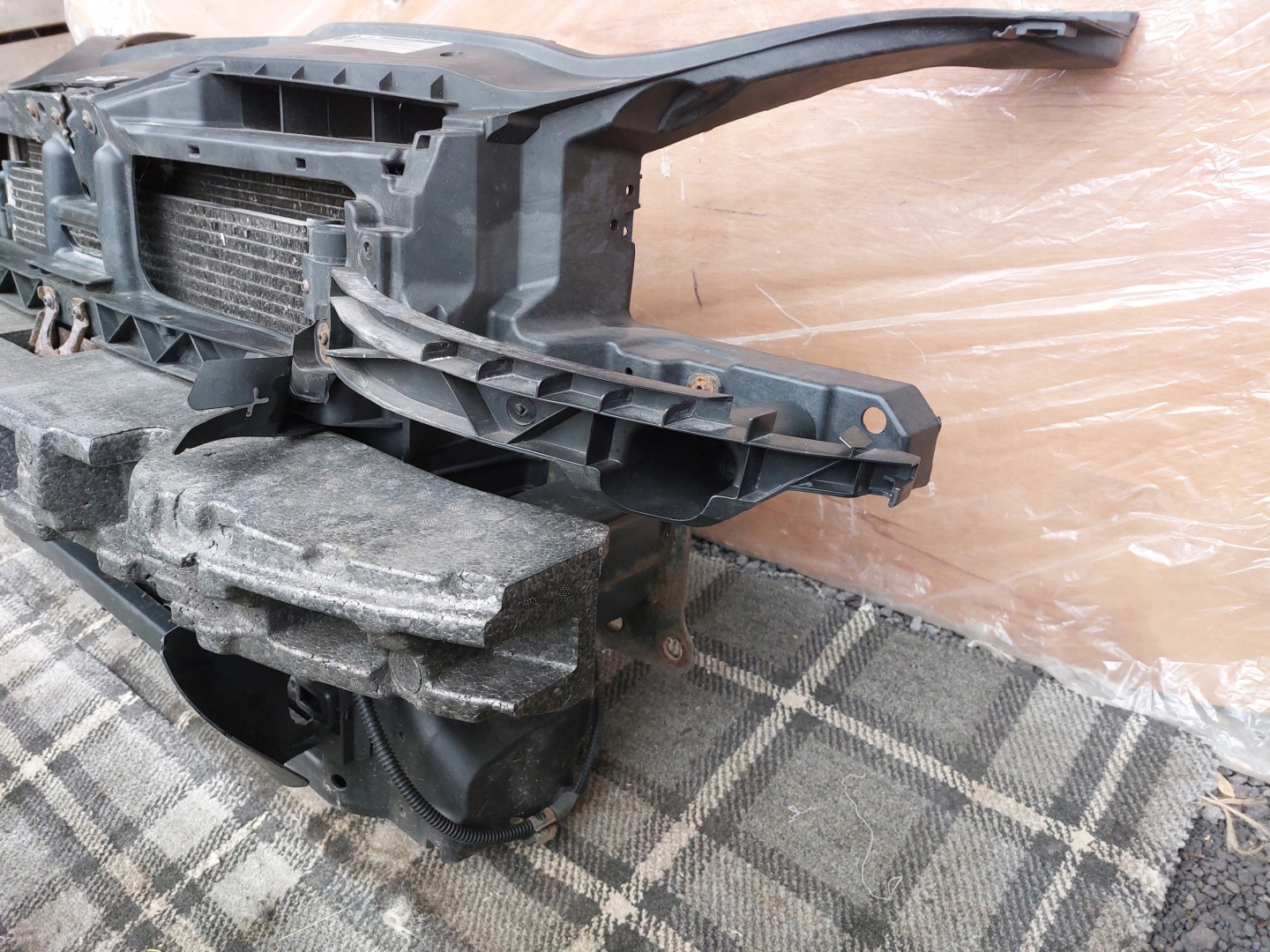 support panel for radiators radiator VW GOLF V KOMBI JETTA 1.6 petrol 09r