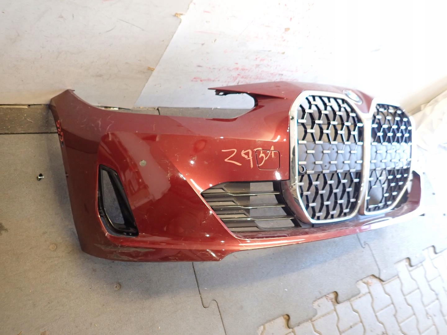 bumper front front BMW 4 G26 2021- m-packet 8738590