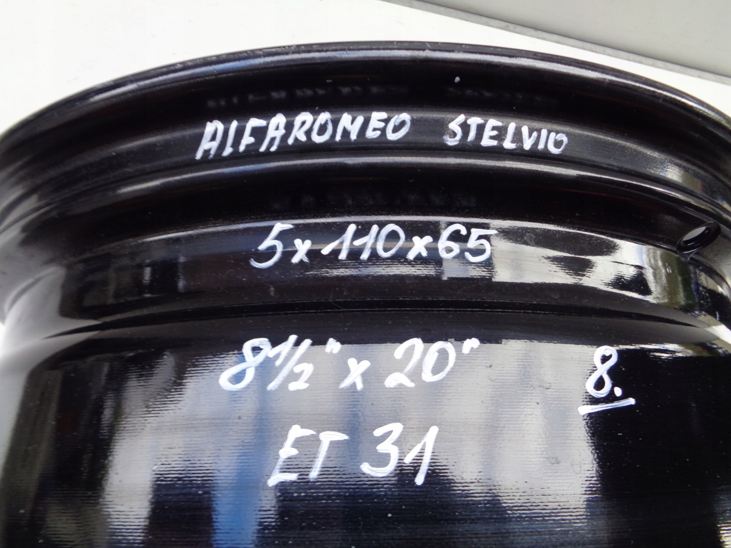 disk hliníkový ALFA ROMEO 8,5JX20 ET31 5X110
