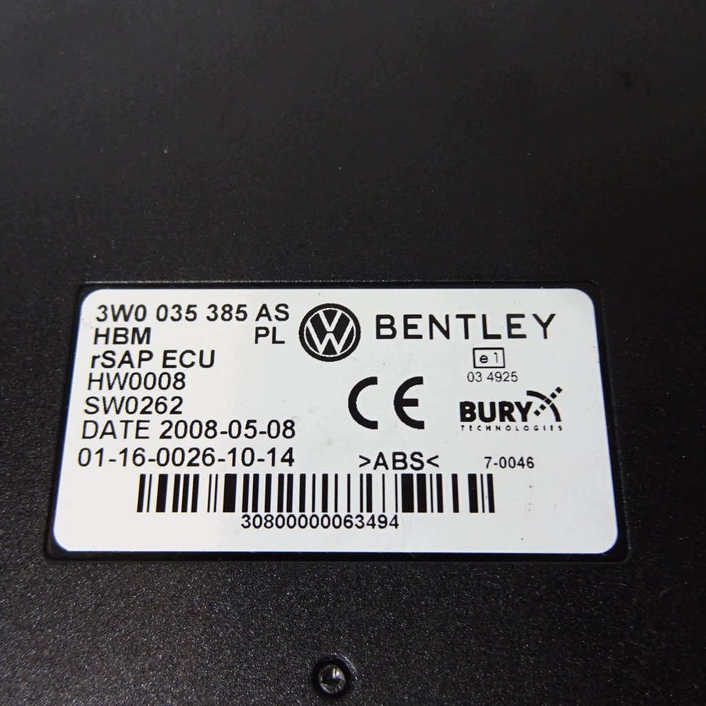 VW PHAETON module TELEFONU 3W0035385AS