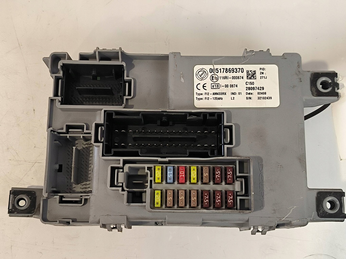 module 00517869370 BSI FIAT 500 II