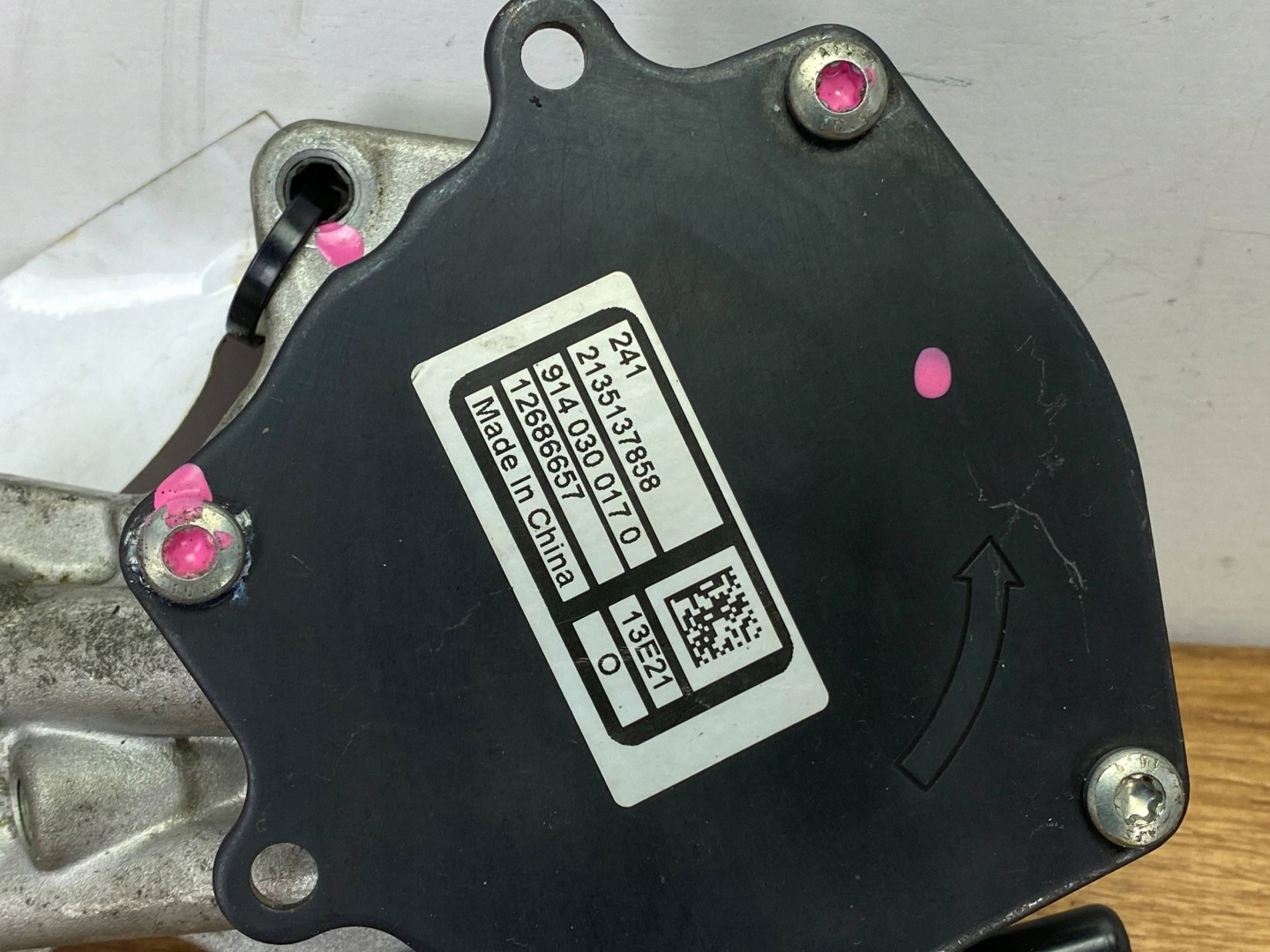 pump vacual (vacuum) Chevrolet Camaro 2016+