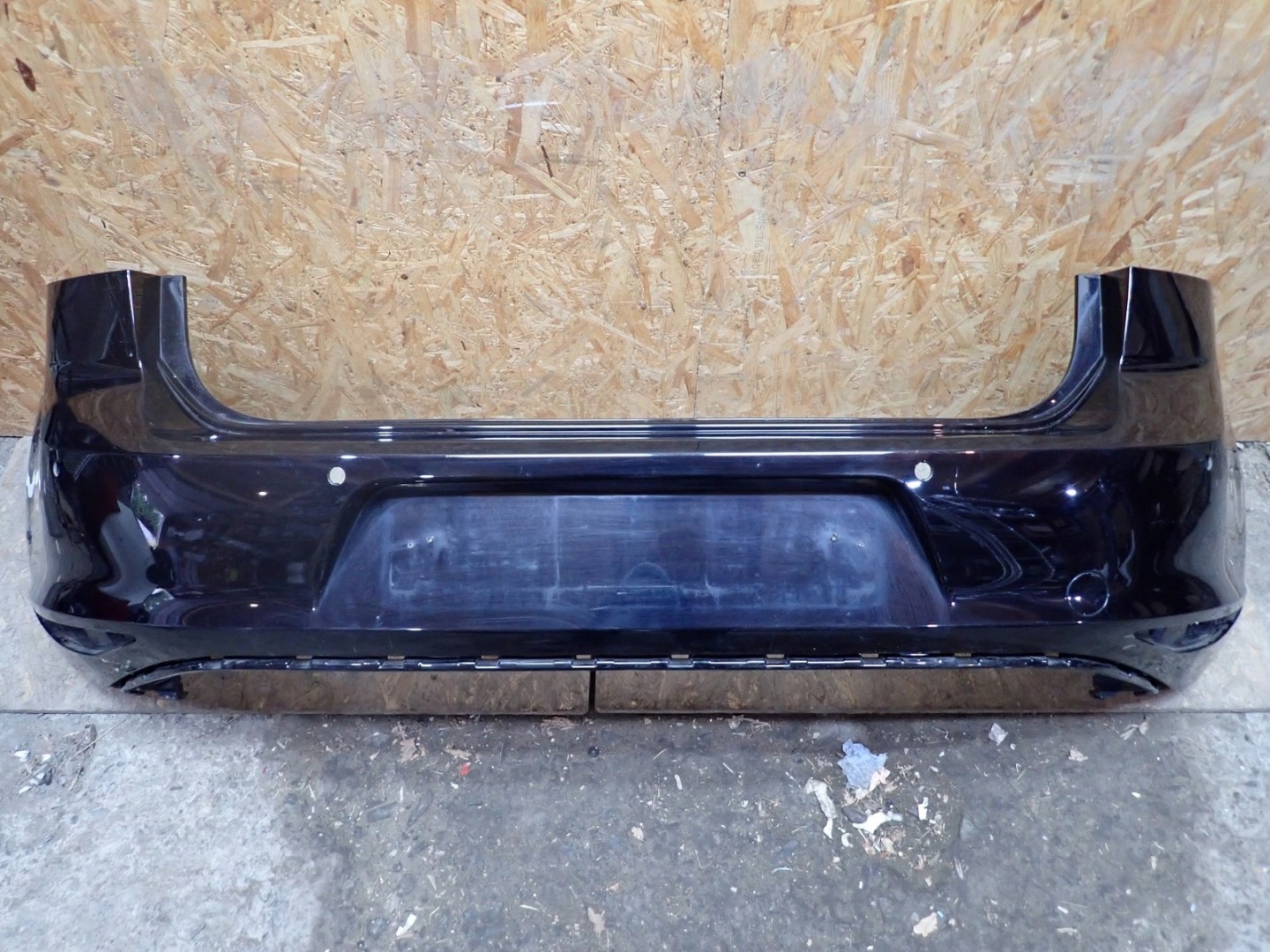 bumper rear part rear VW VOLKSWAGEN GOLF VII 7 5G 5G6 HB HATCHBACK 2012-2017R