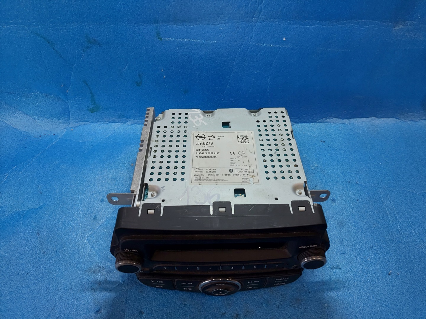 RADIO EKRAN CORSA E 39146279
