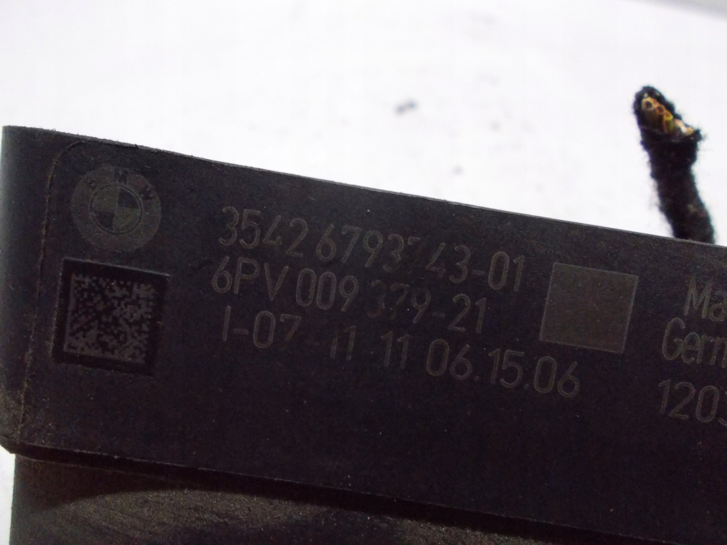 BMW E87 2.0 D 11R potentiometer accelerator pedal 6793743