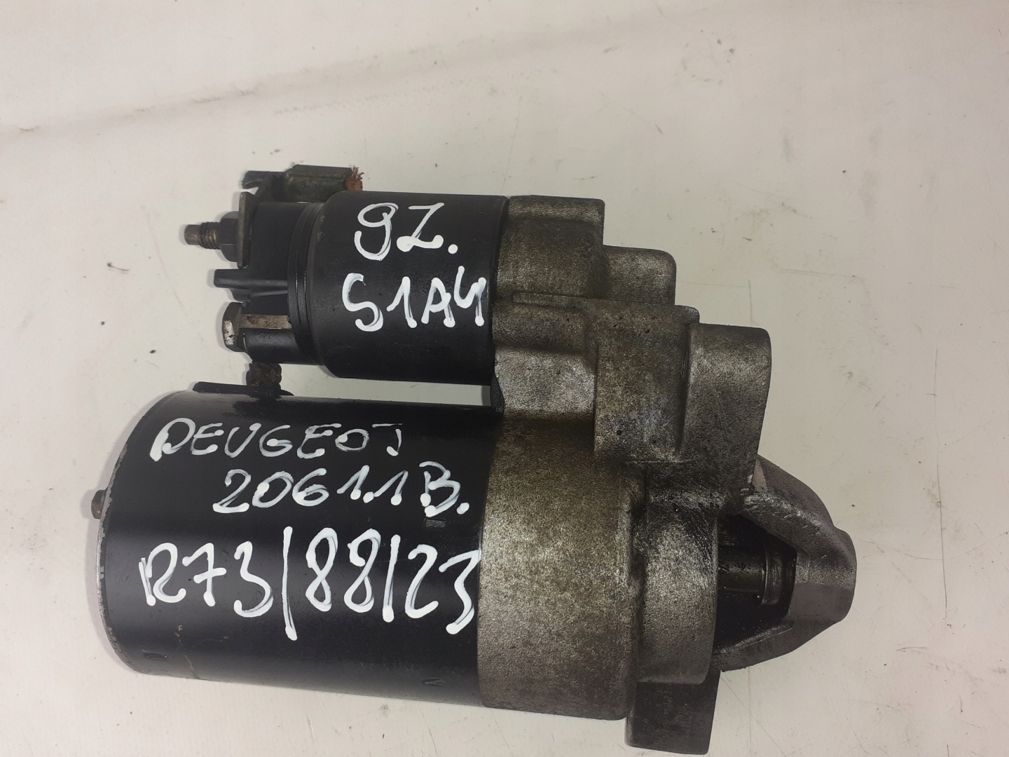 starter PEUGEOT 206 98-12 1.1B 54KM 9z
