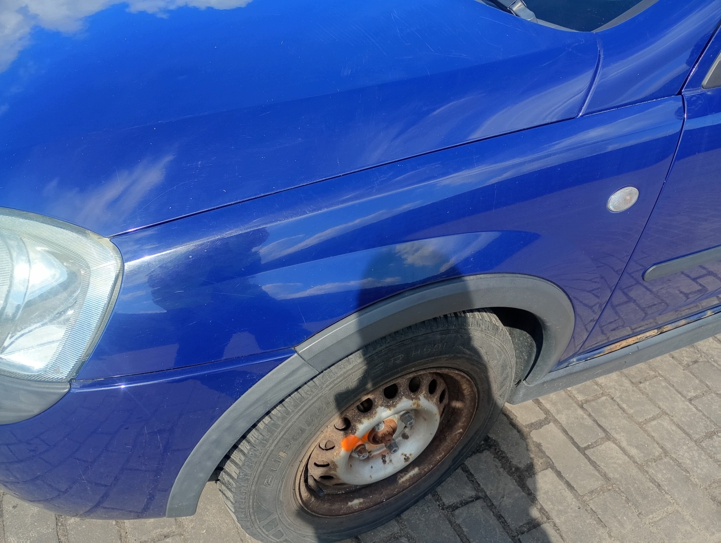 fender left front front Opel Corsa C 00-09 kod lakieru Z20Z