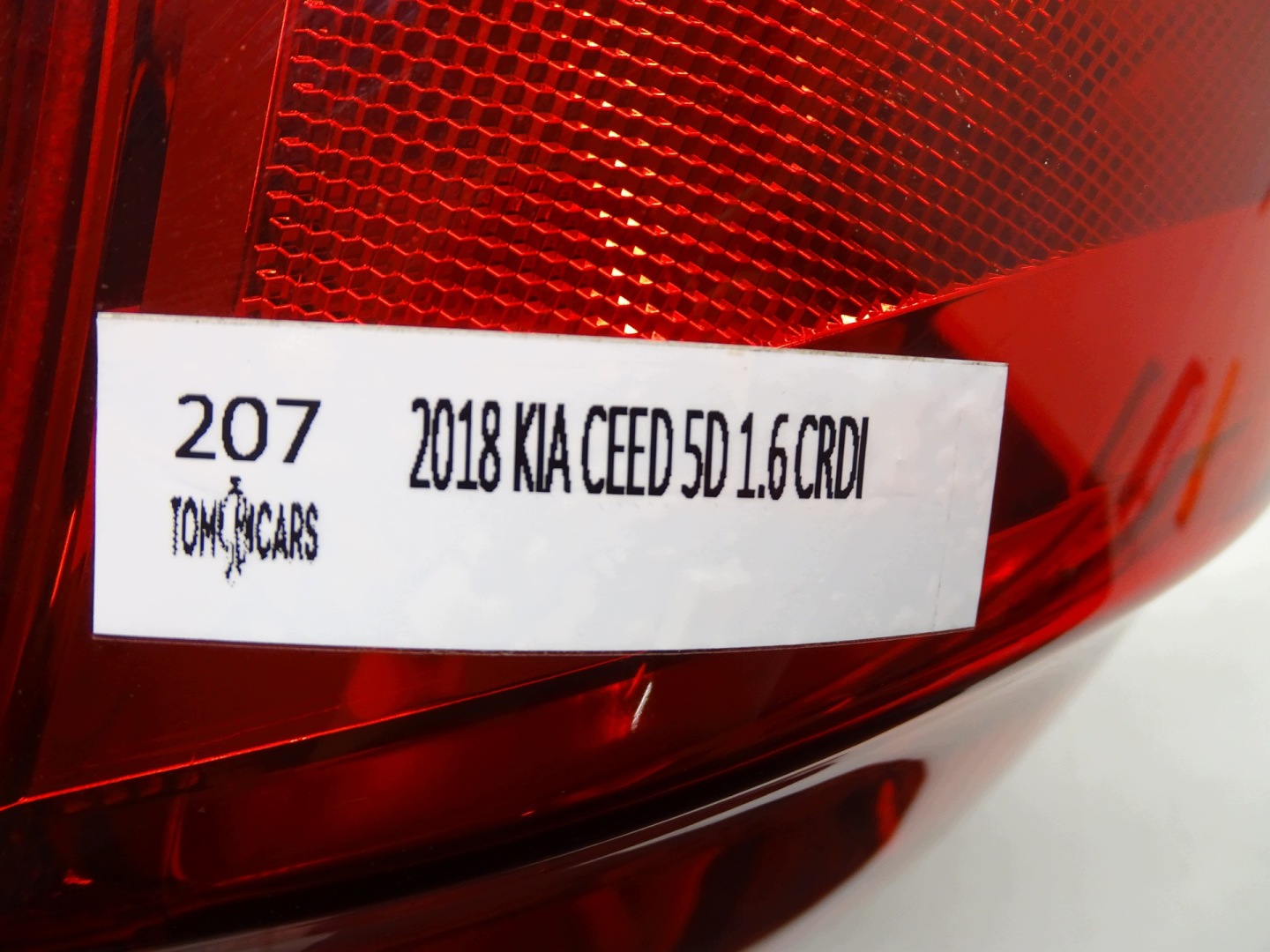 light right rear part KIA CEED II HB 2018R