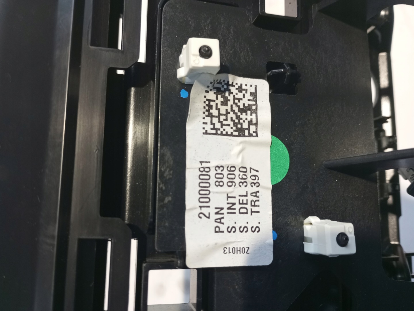 frame WYSWIETLACZA FIAT DOBLO 25R