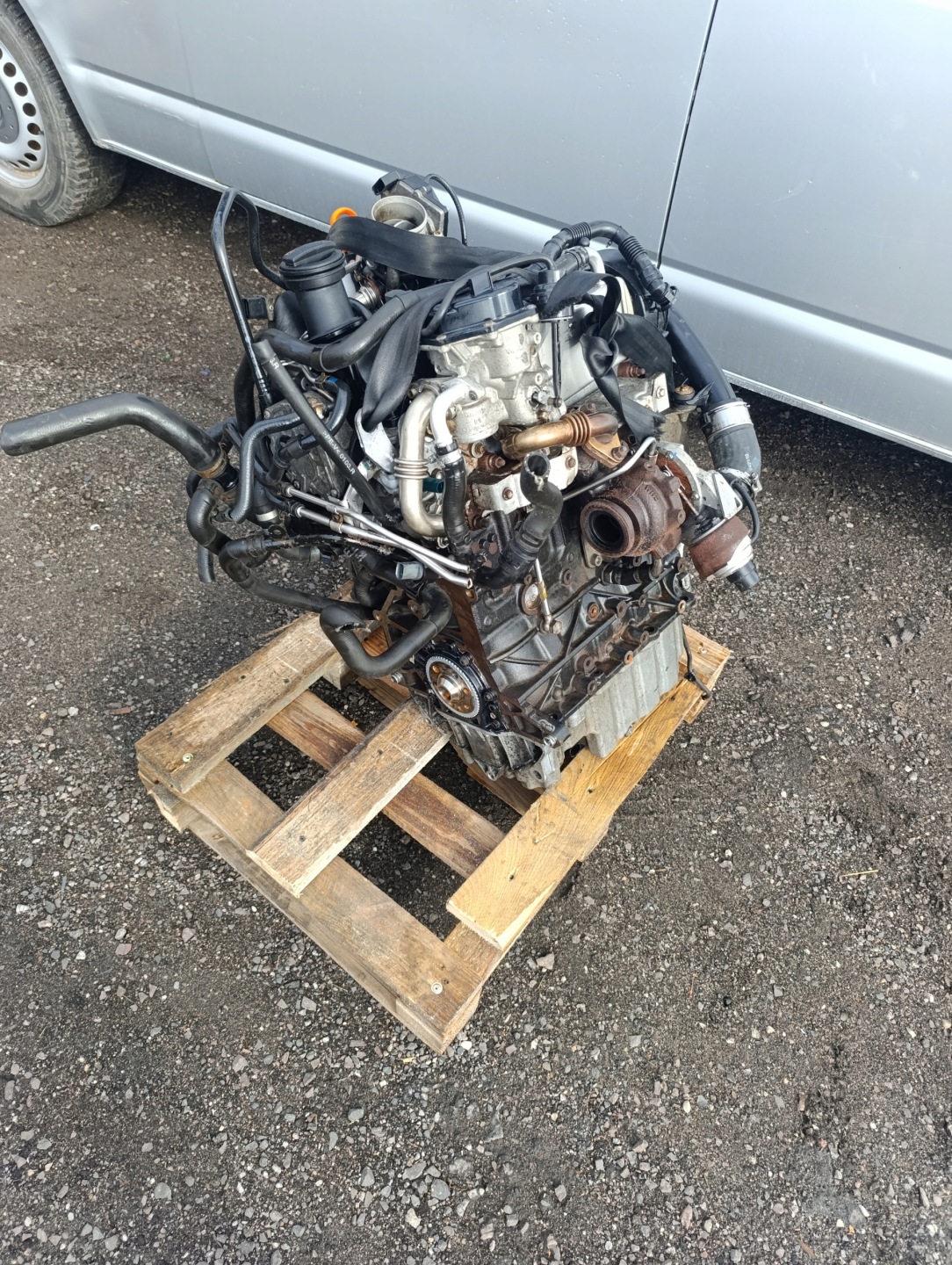VW T5 LIFT T6 engine complete 2.0 TDI CCH CCHA 134 tys. km