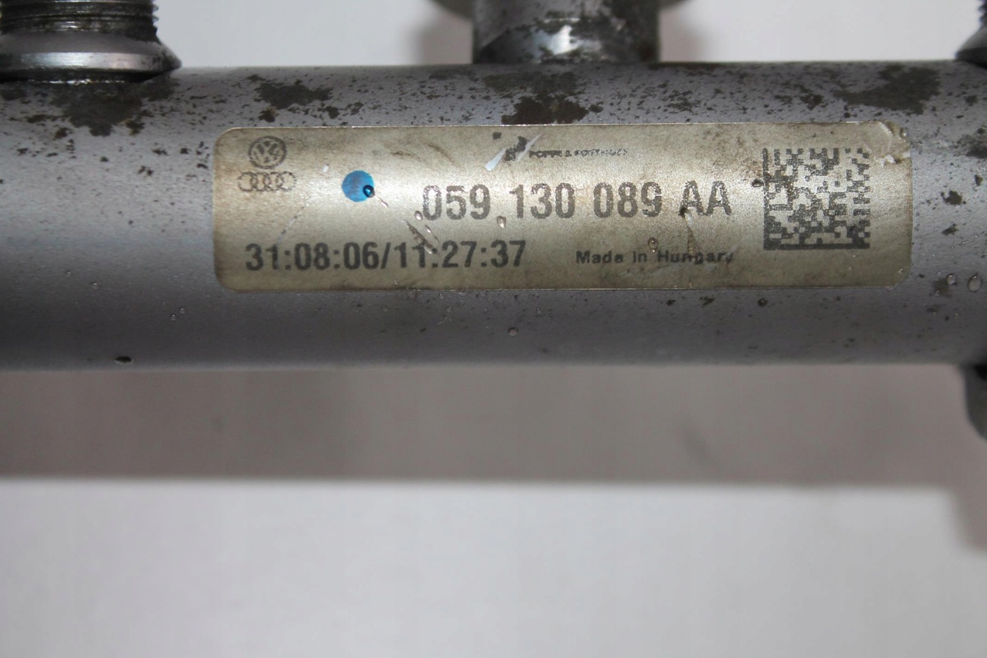 KRAFTSTOFFVERTEILER EINSPRITZLEISTE 059130089AA AUDI A6 C6 2.7 TDI
