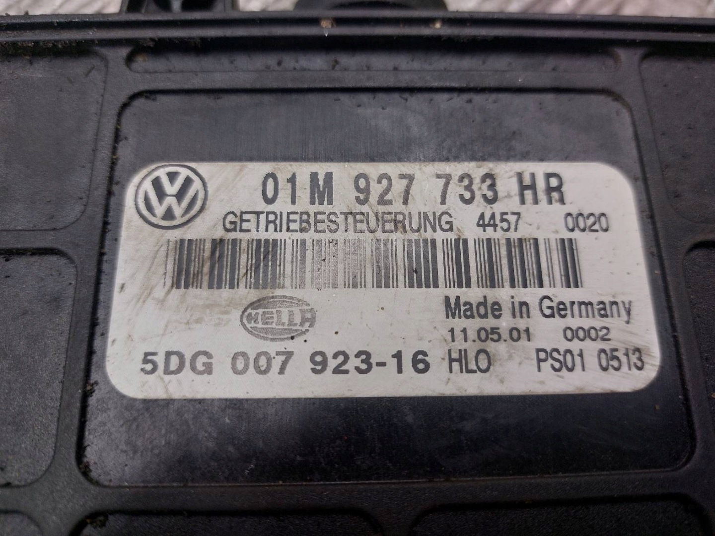 computer control unit gearboxes SKODA OCTAVIA and 1.9 TDI AUTOMAT 01M927733HR