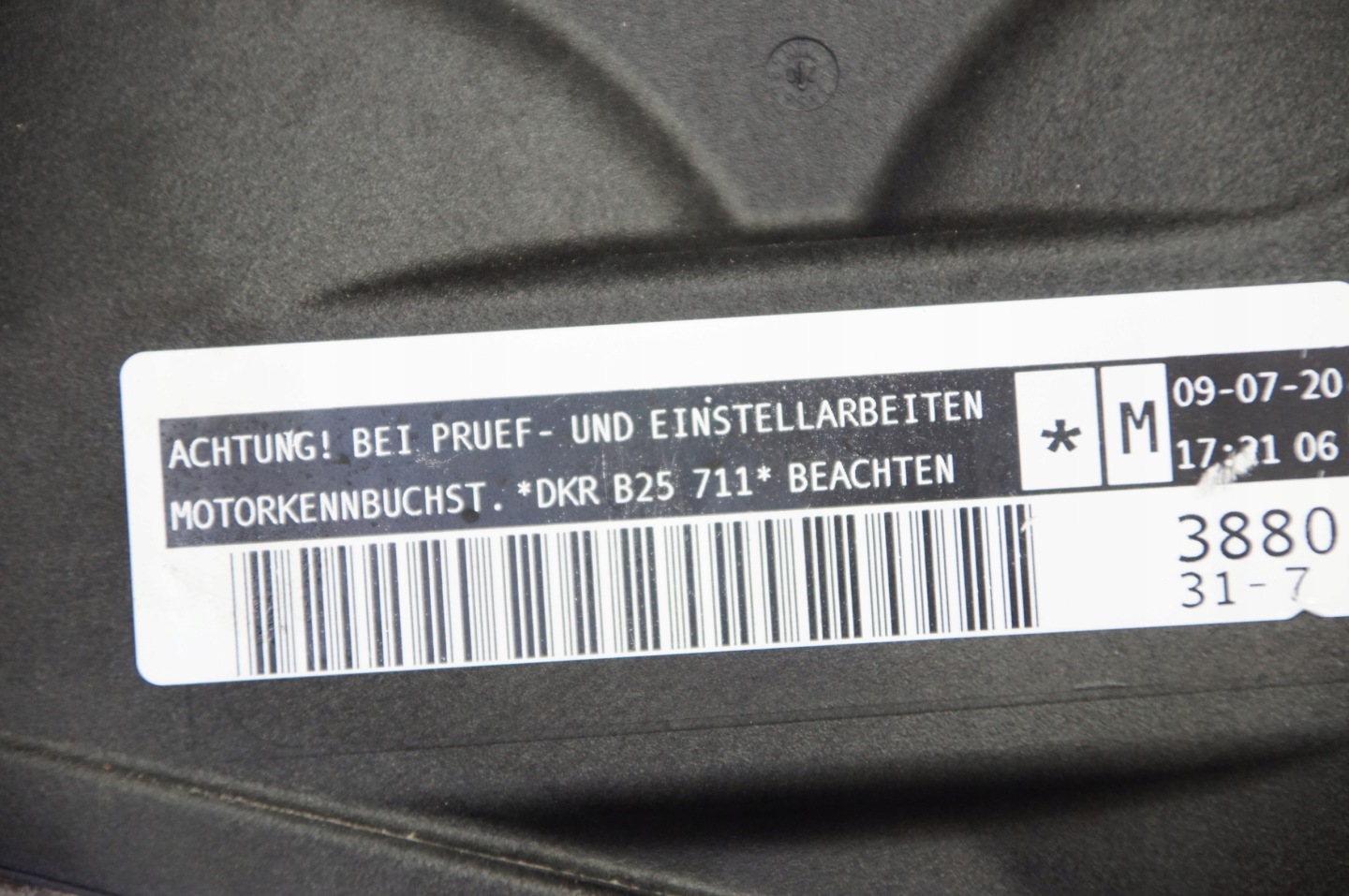 engine pillar DKR 1.0 TSI 110 KM SKODA FABIA III