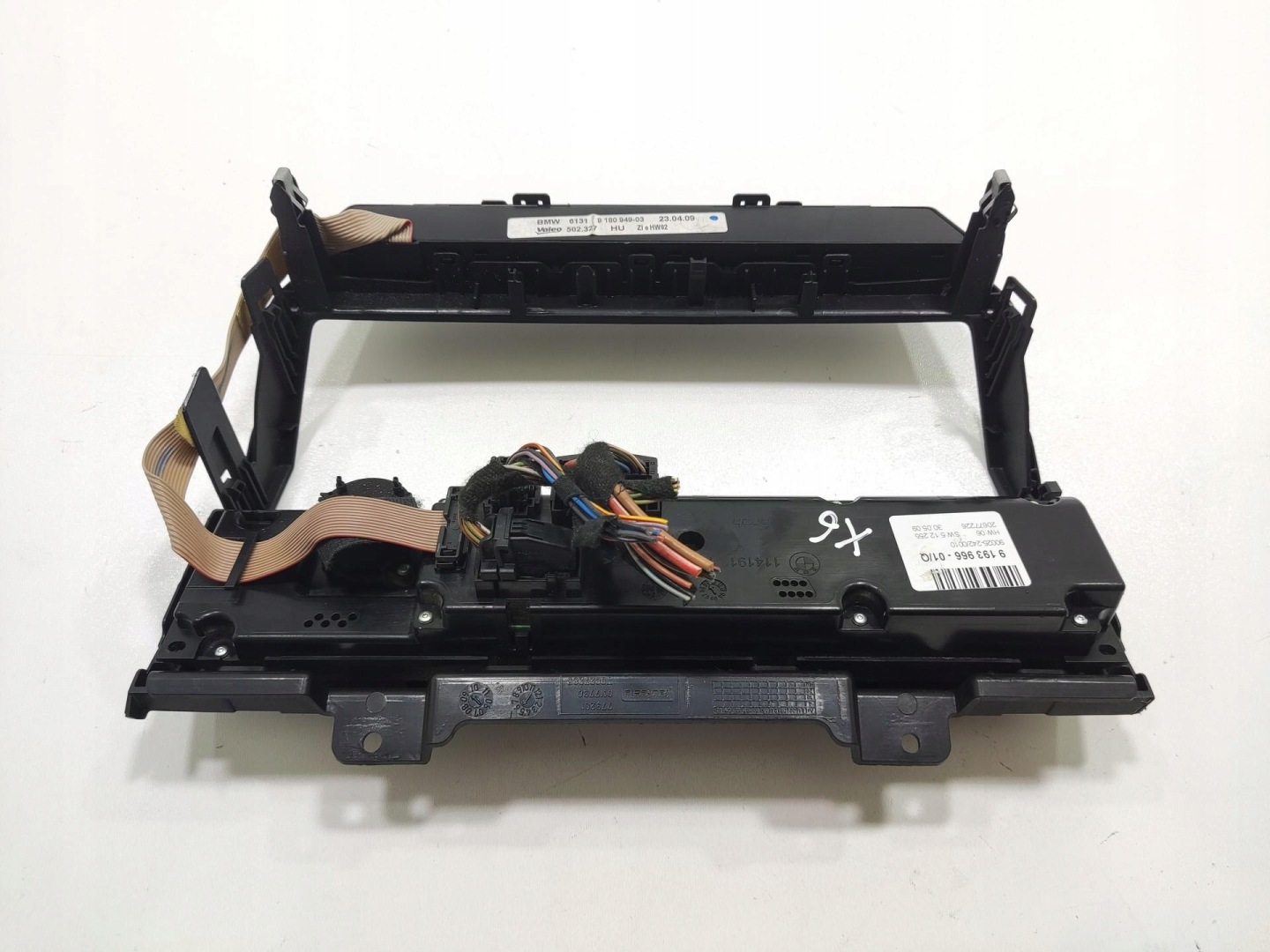 Unite commande clima Bouches buses BMW X6 E71 2007-2012 9193966 9180949