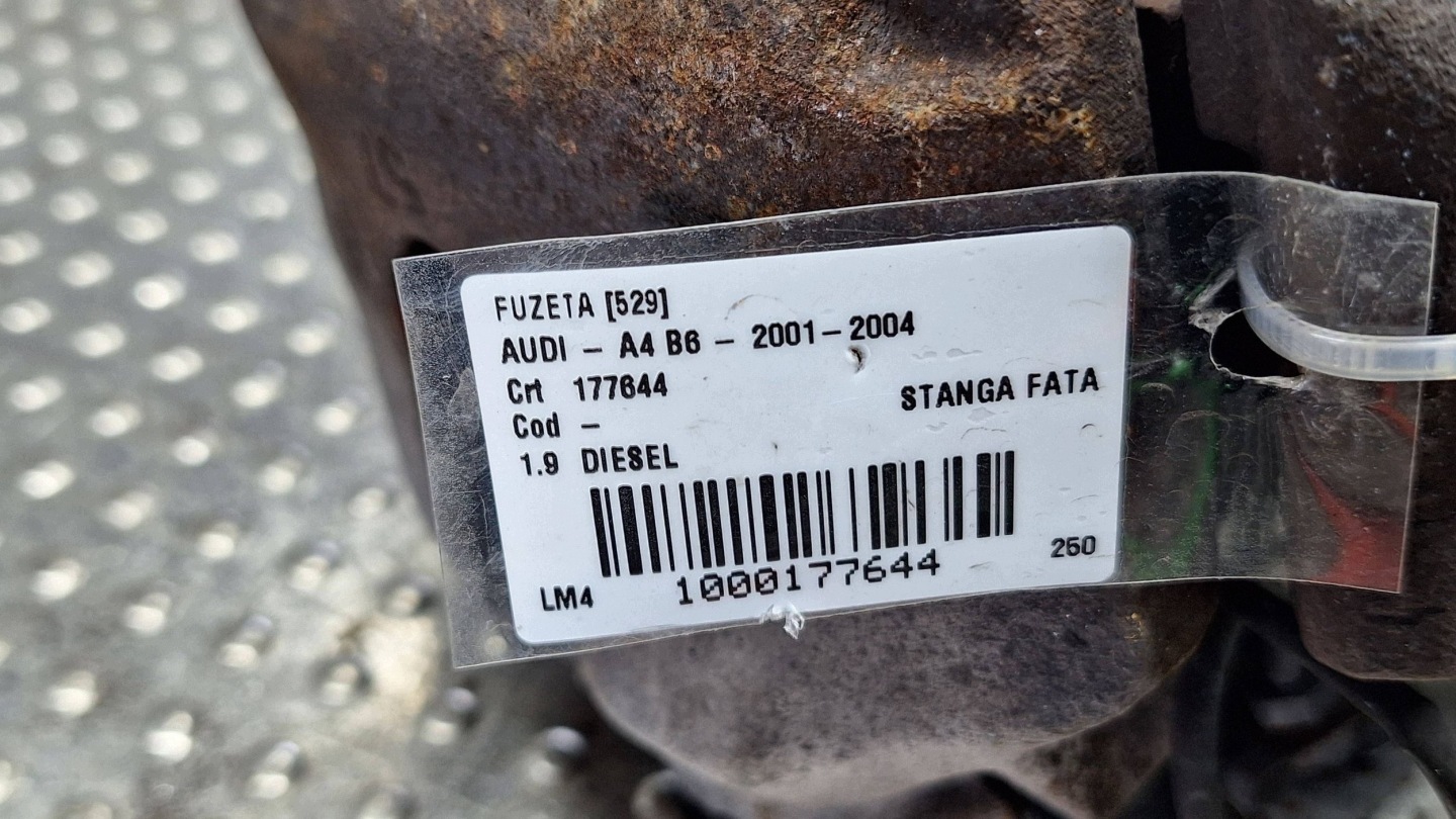 otoč čepu levý předek 8E0257F 8E0407257F AUDI A4 B6 B7 EXEO 1.9TDI